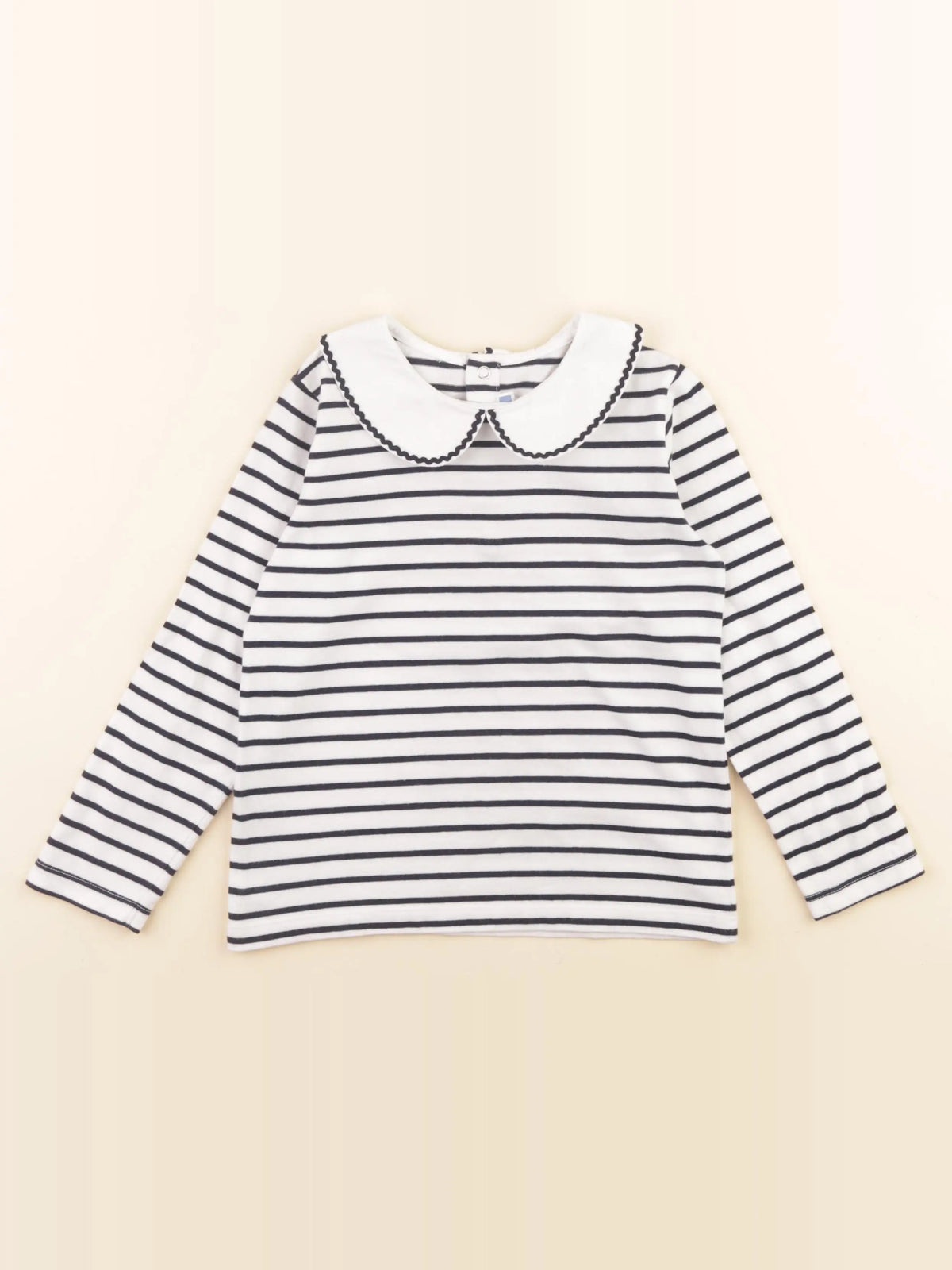 Jacadi - tee-shirt blanc, bleu - 6 ans