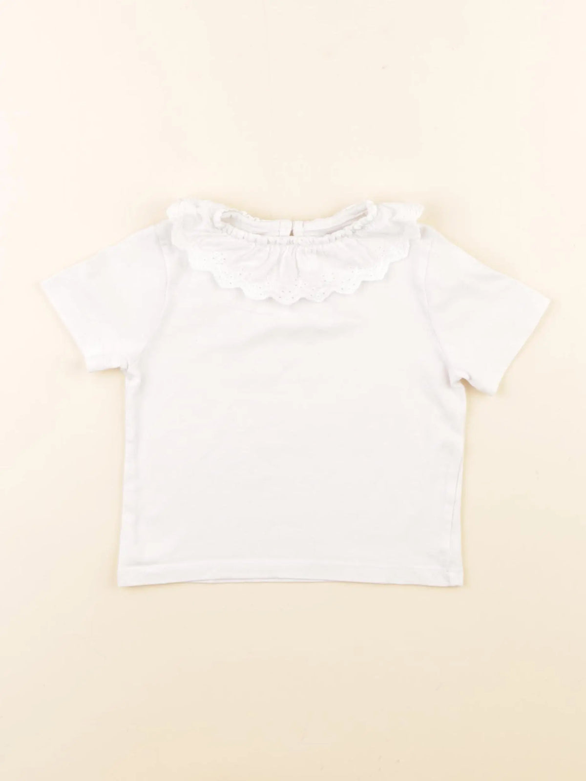 Cyrillus - tee-shirt blanc - 18 mois