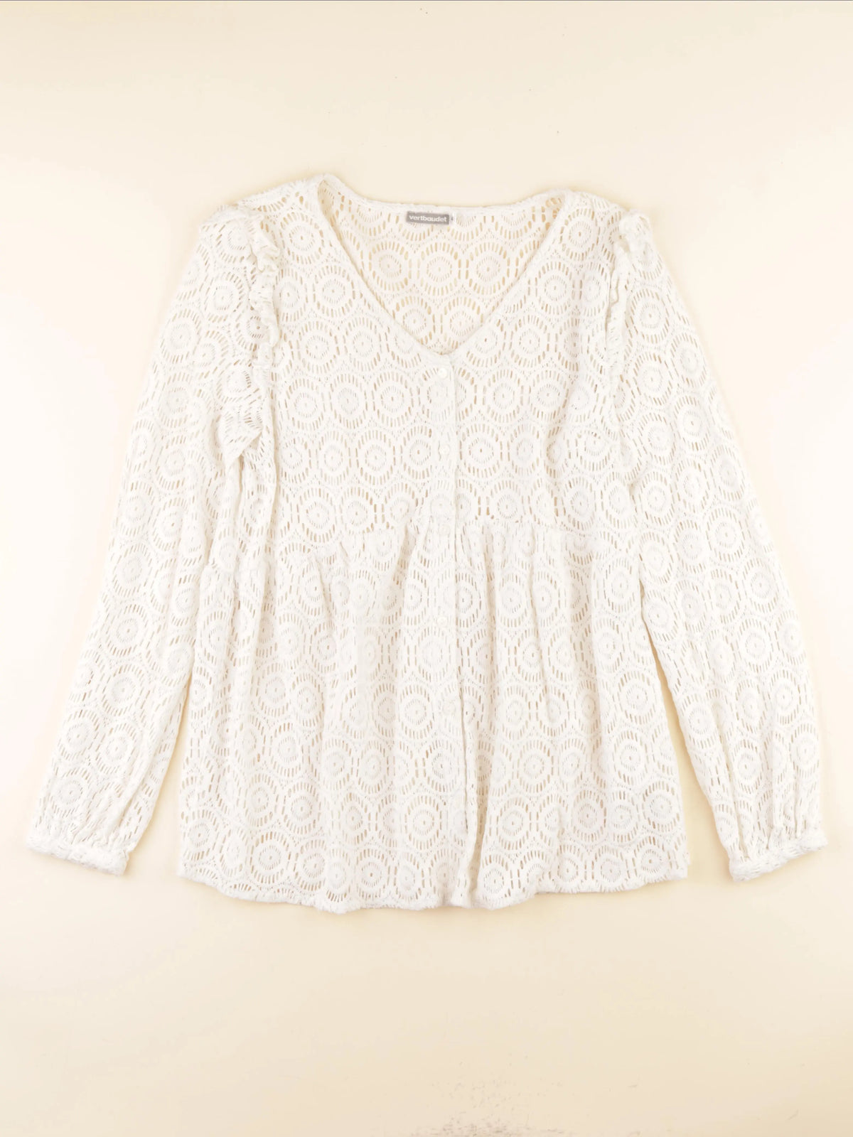 Vertbaudet - blouse grossesse beige - 40