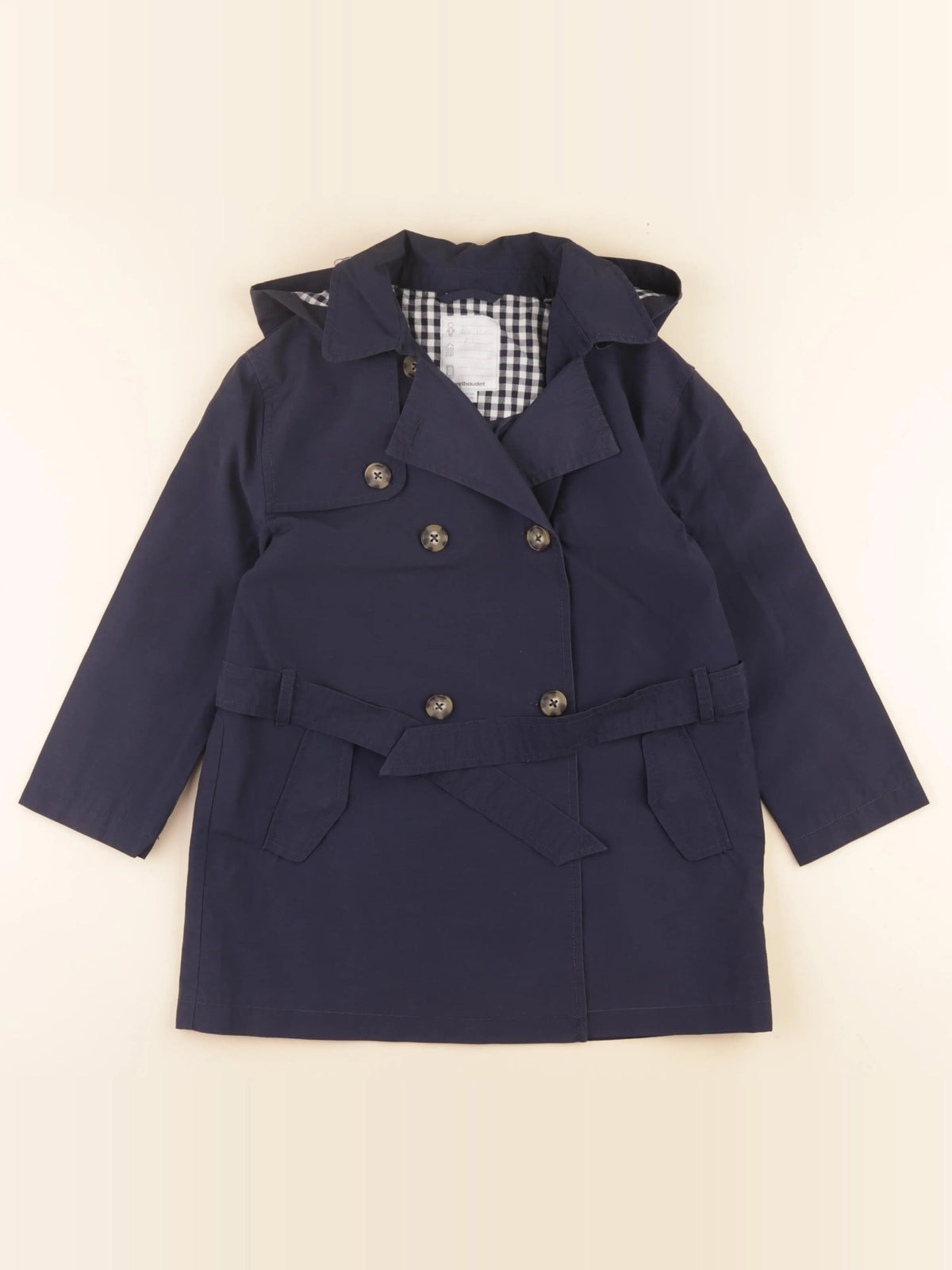 Vertbaudet - imperméable bleu - 6 ans