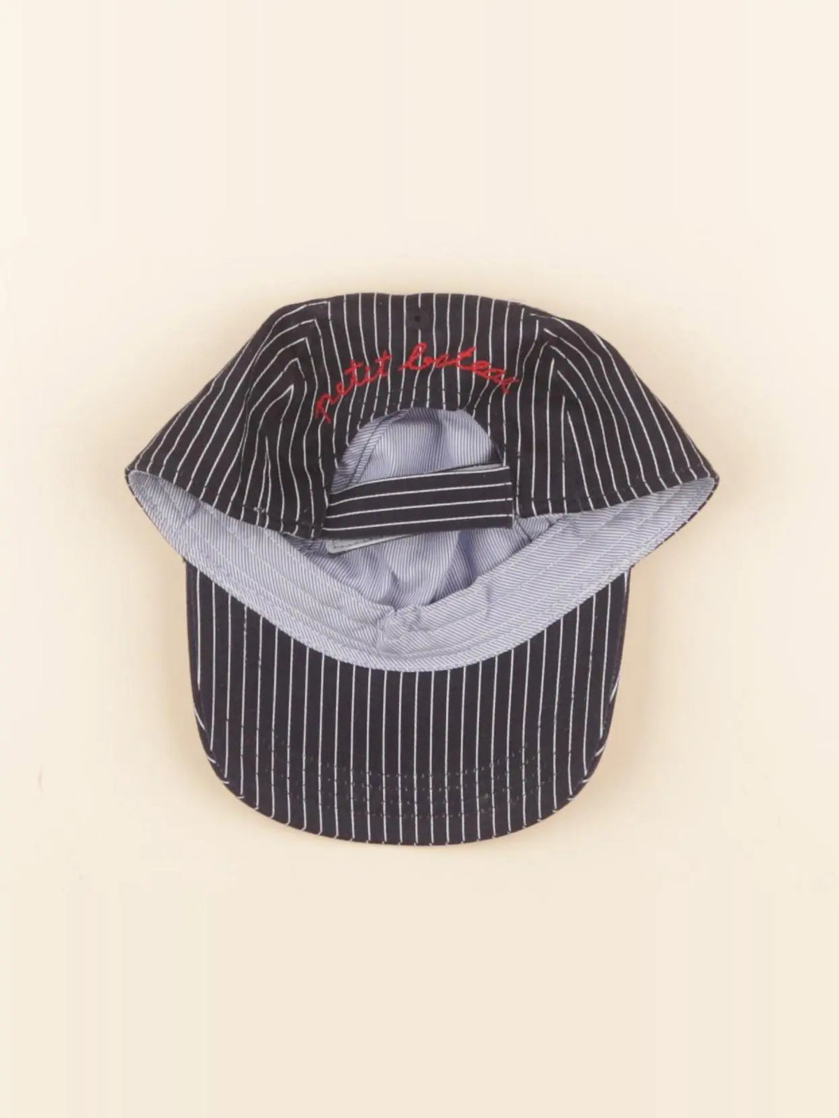 Petit Bateau - casquette bleu - 24 mois
