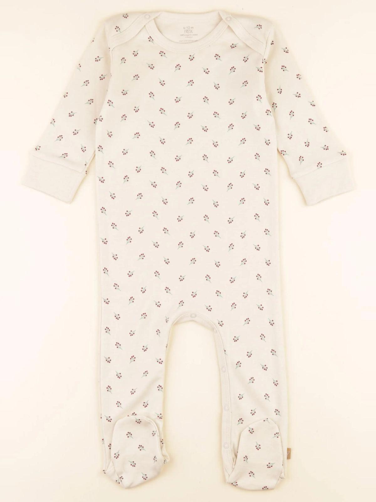 Pyjama coton baie beige