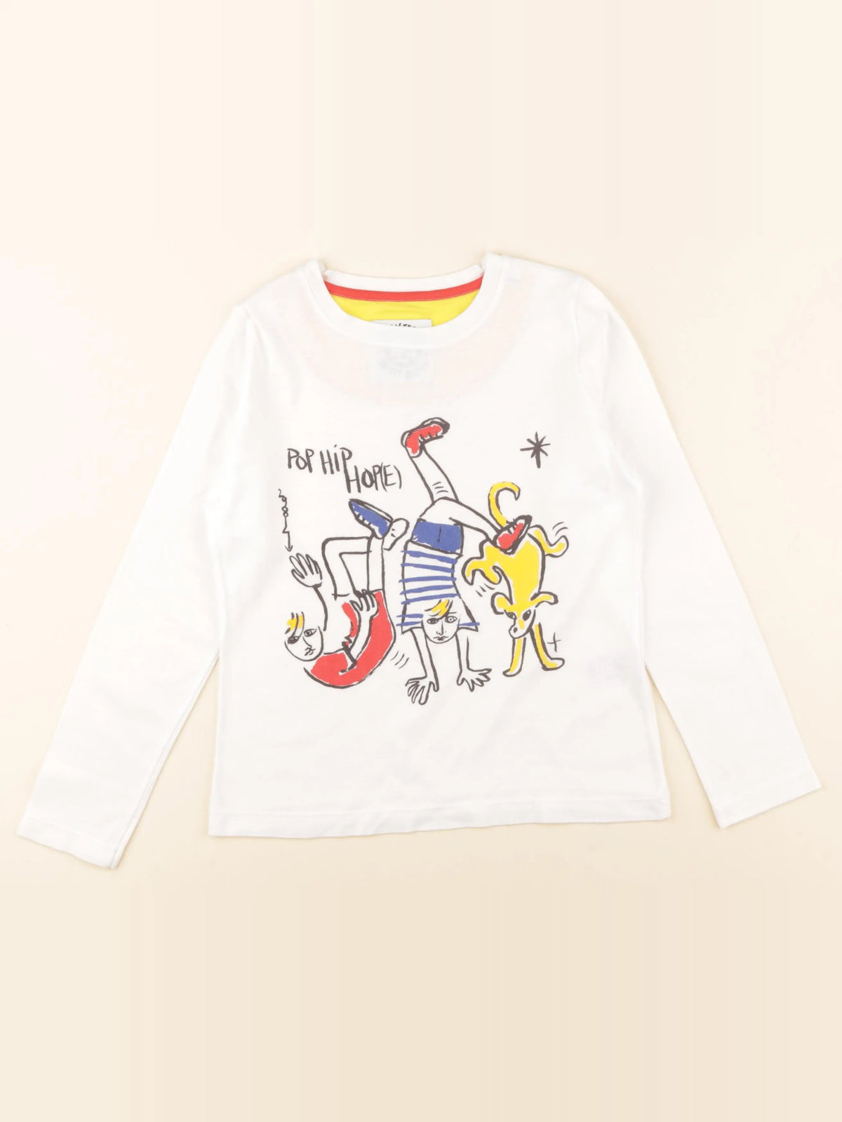 Petit Bateau - tee-shirt blanc - 8 ans