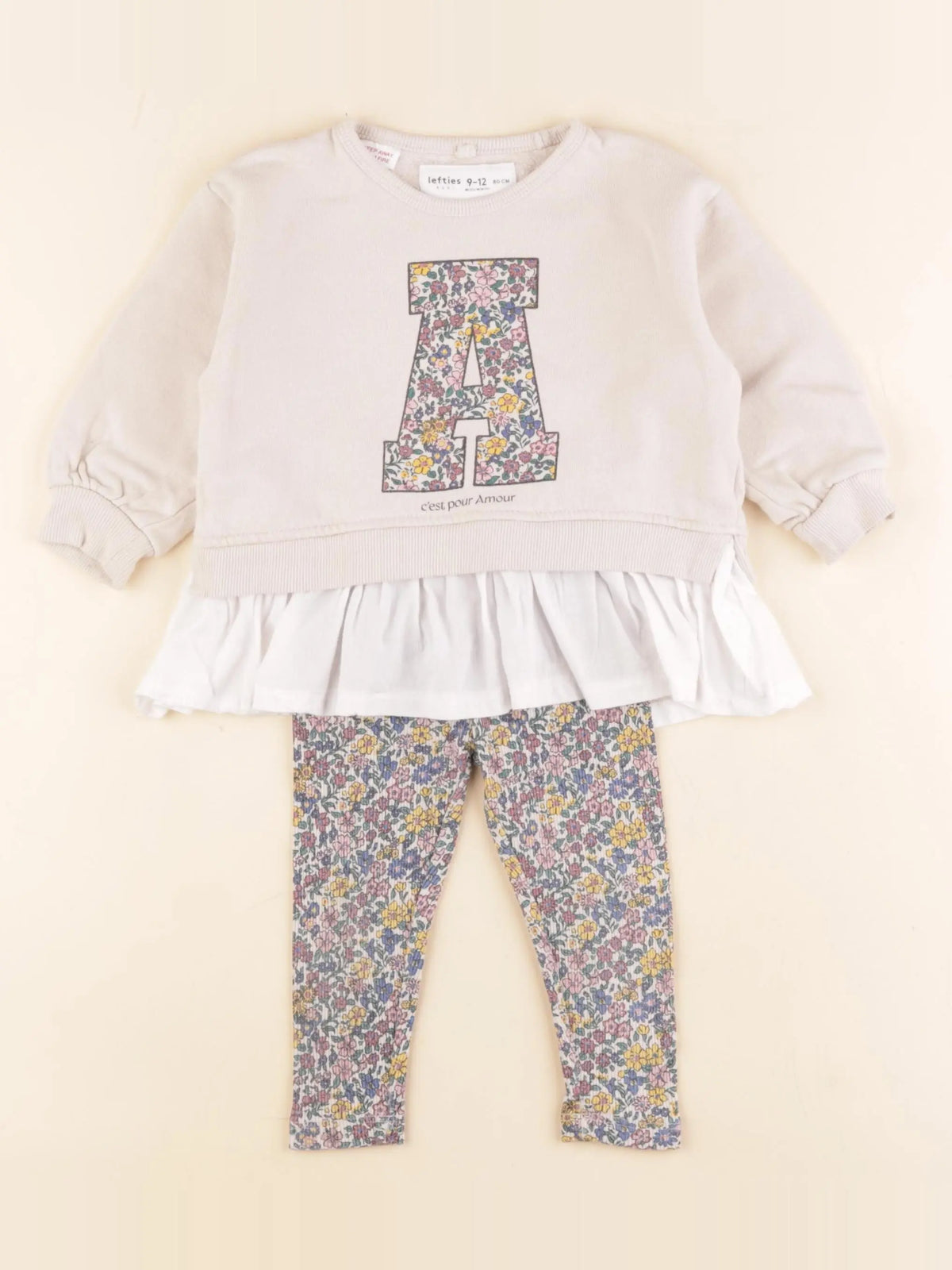 Lefties - ensemble multicolore - 9/12 mois