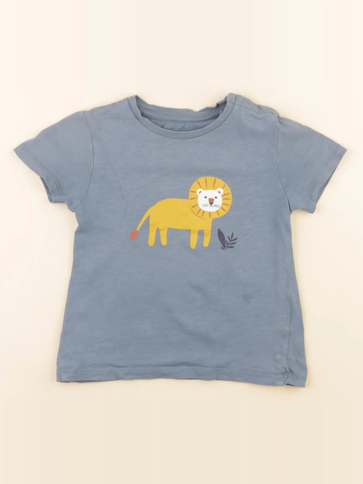 Boutchou - tee-shirt bleu - 24 mois