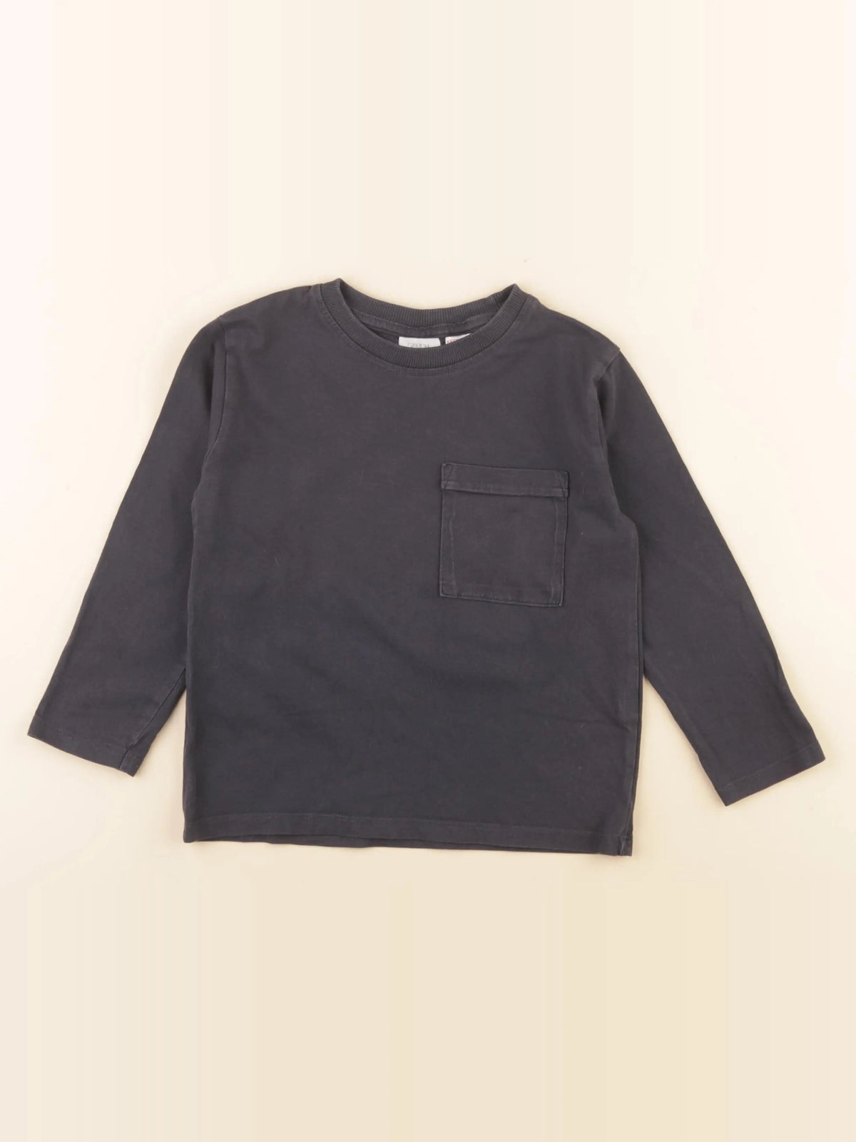 Zara - tee-shirt gris - 2/3 ans
