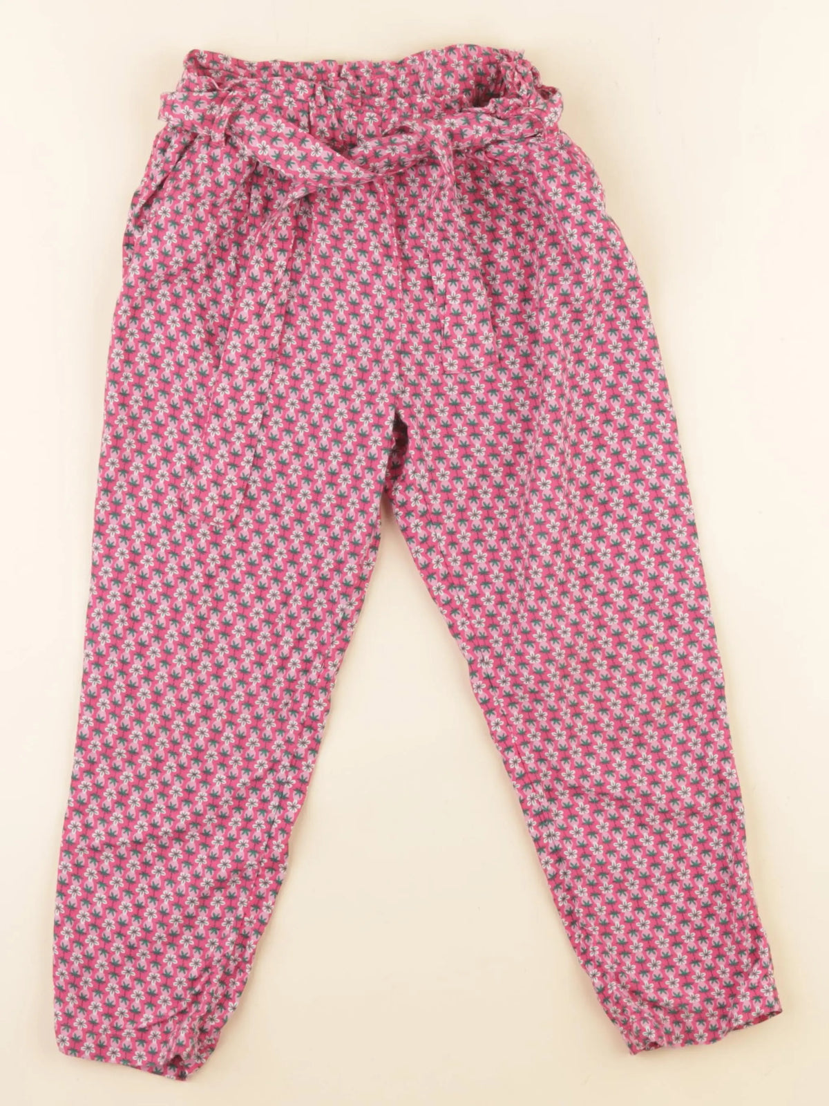 Okaidi - pantalon rose, vert - 5 ans