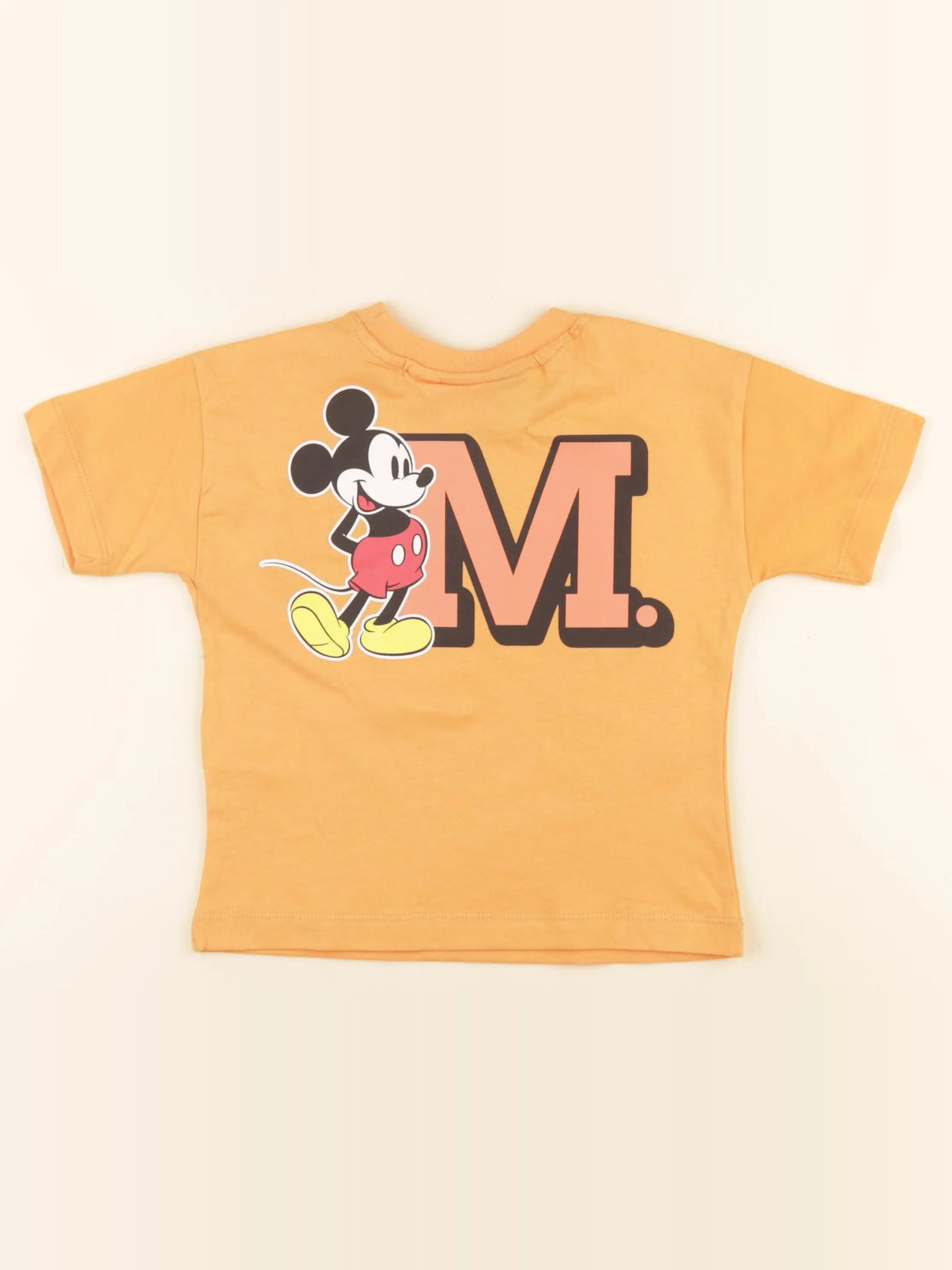 Zara - tee-shirt imprimé au dos orange - 2 ans