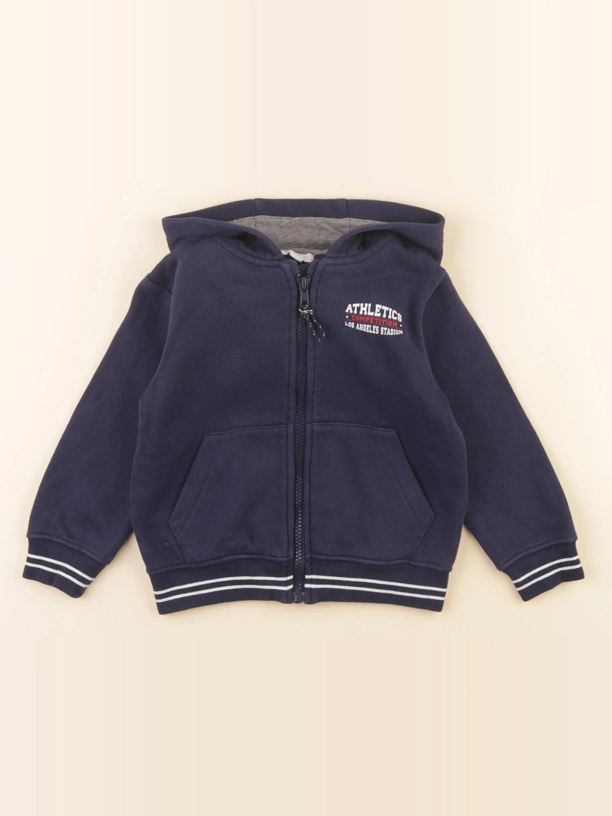 Vertbaudet - sweat bleu - 3 ans