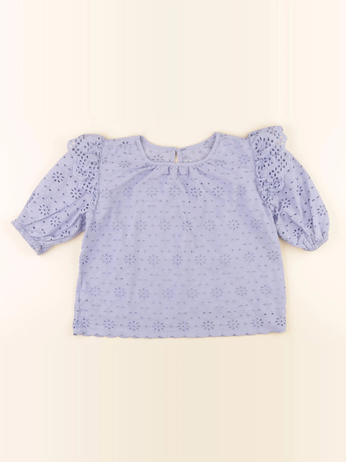 Monoprix - blouse bleu - 12 ans