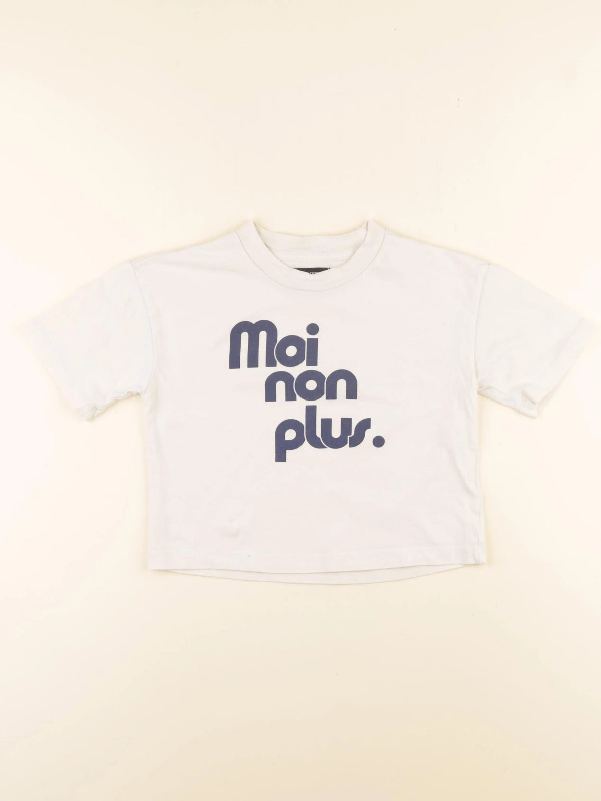 Monoprix - tee-shirt beige - 5 ans
