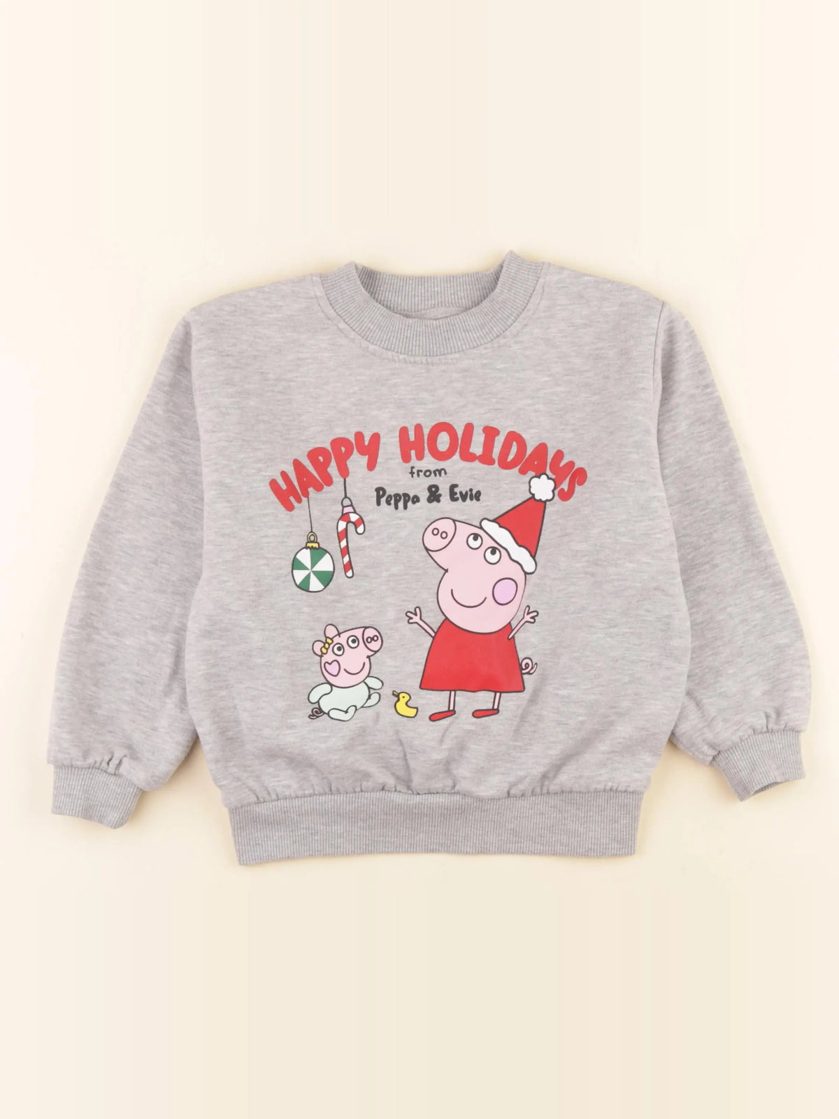 H&M - sweat gris - 4/6 ans