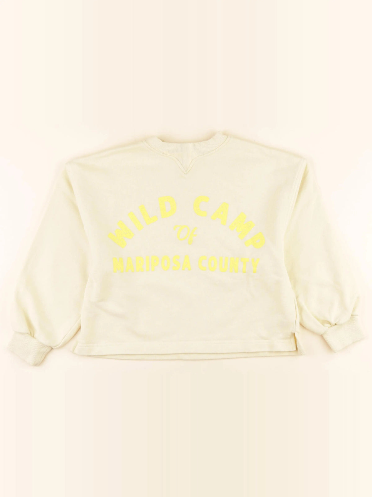 Monoprix - sweat jaune - 10 ans