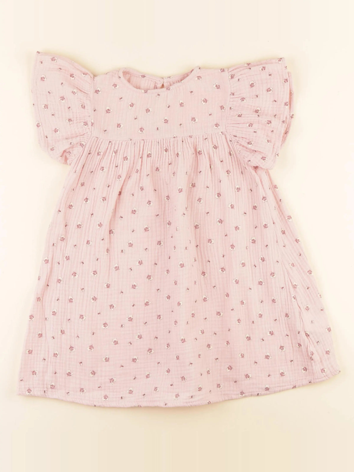 Vertbaudet - robe rose - 5 ans