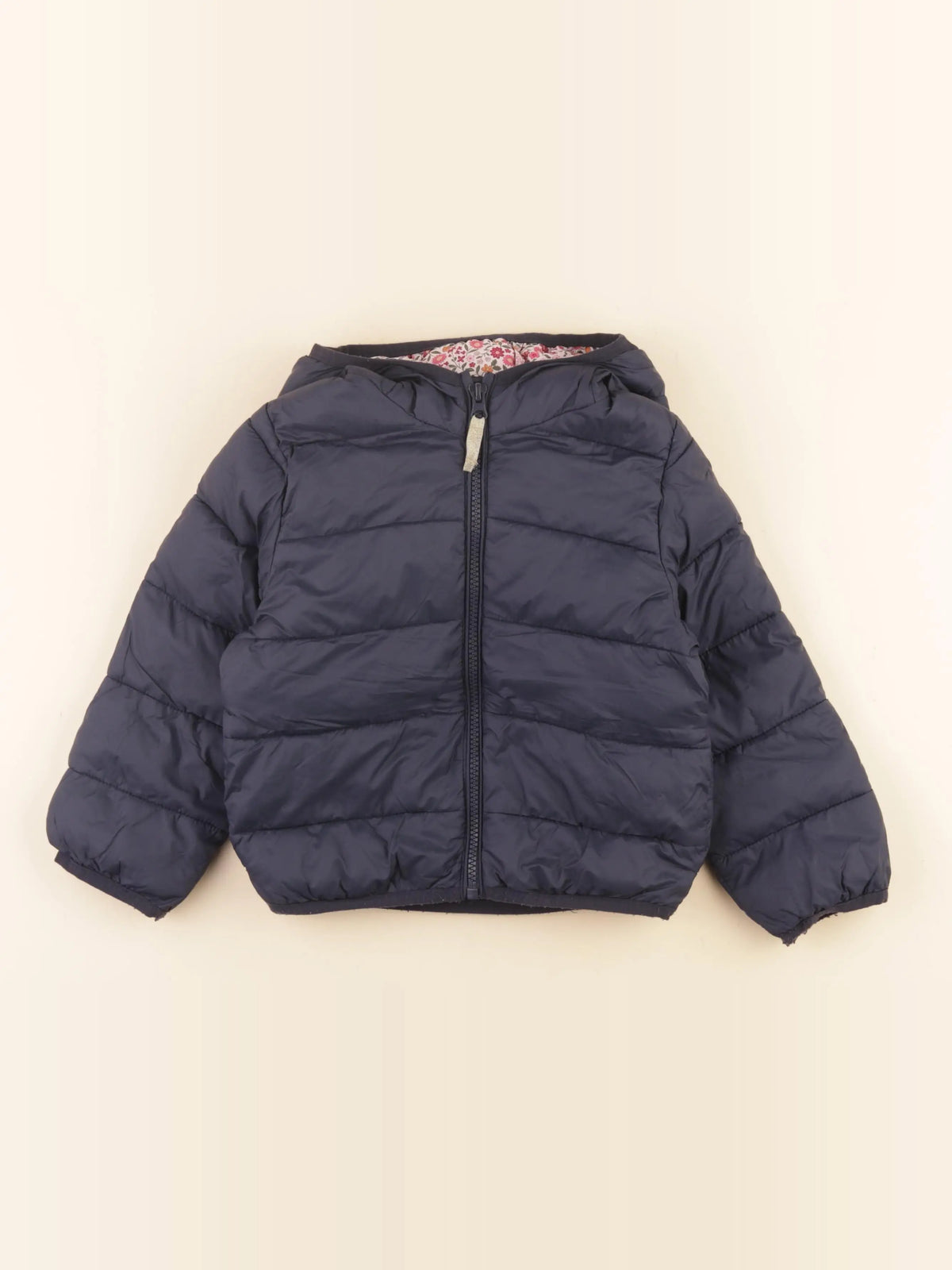 Vertbaudet - doudoune bleu - 6 ans