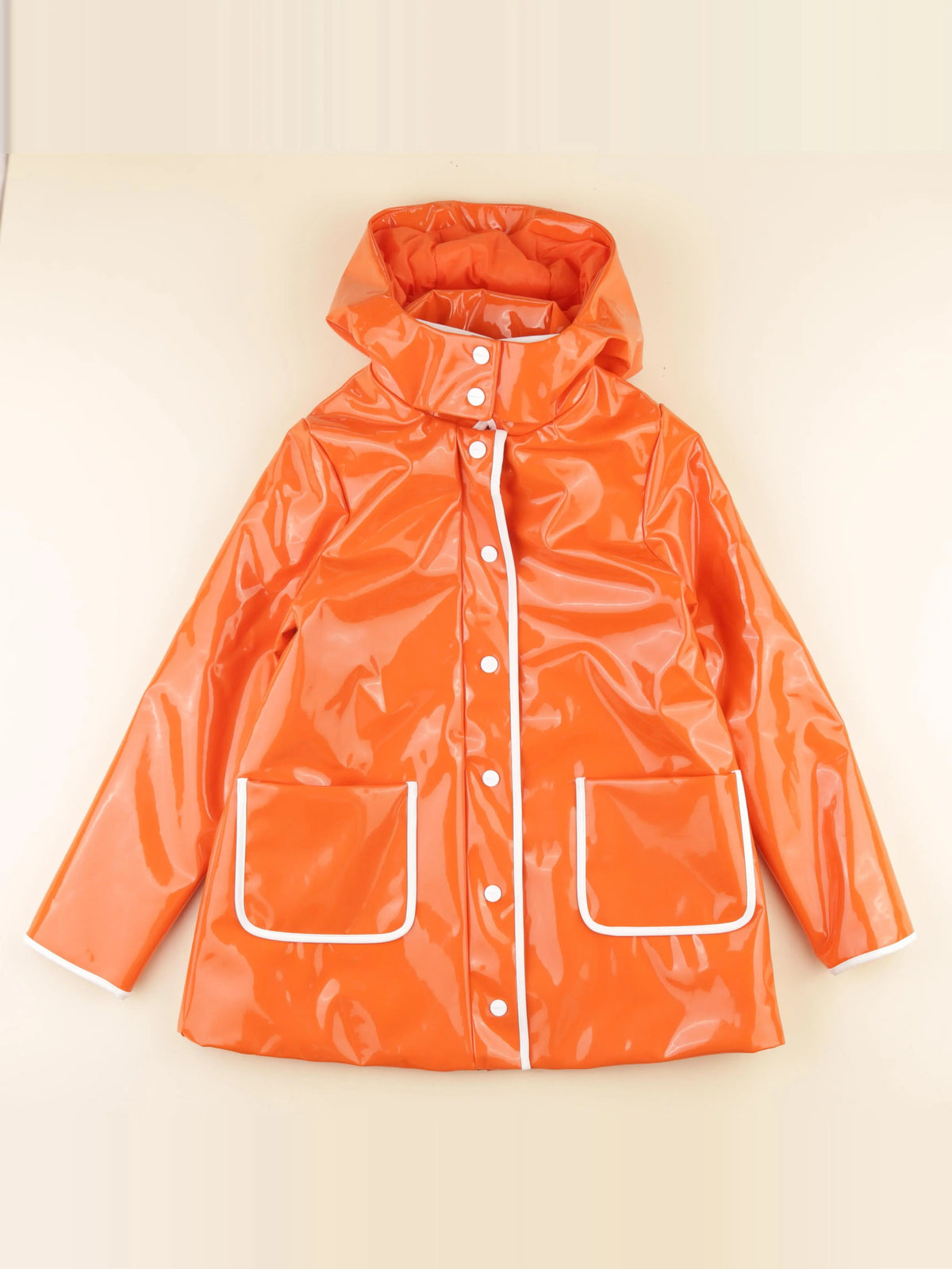 Jacadi - imperméable orange - 10 ans