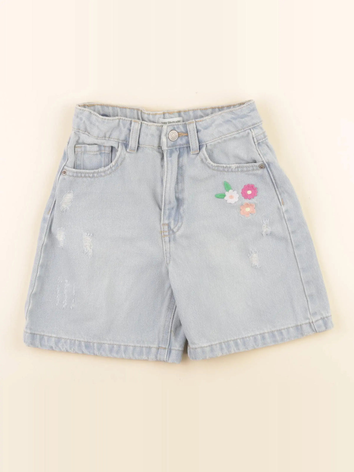 Vertbaudet - short bleu - 5 ans