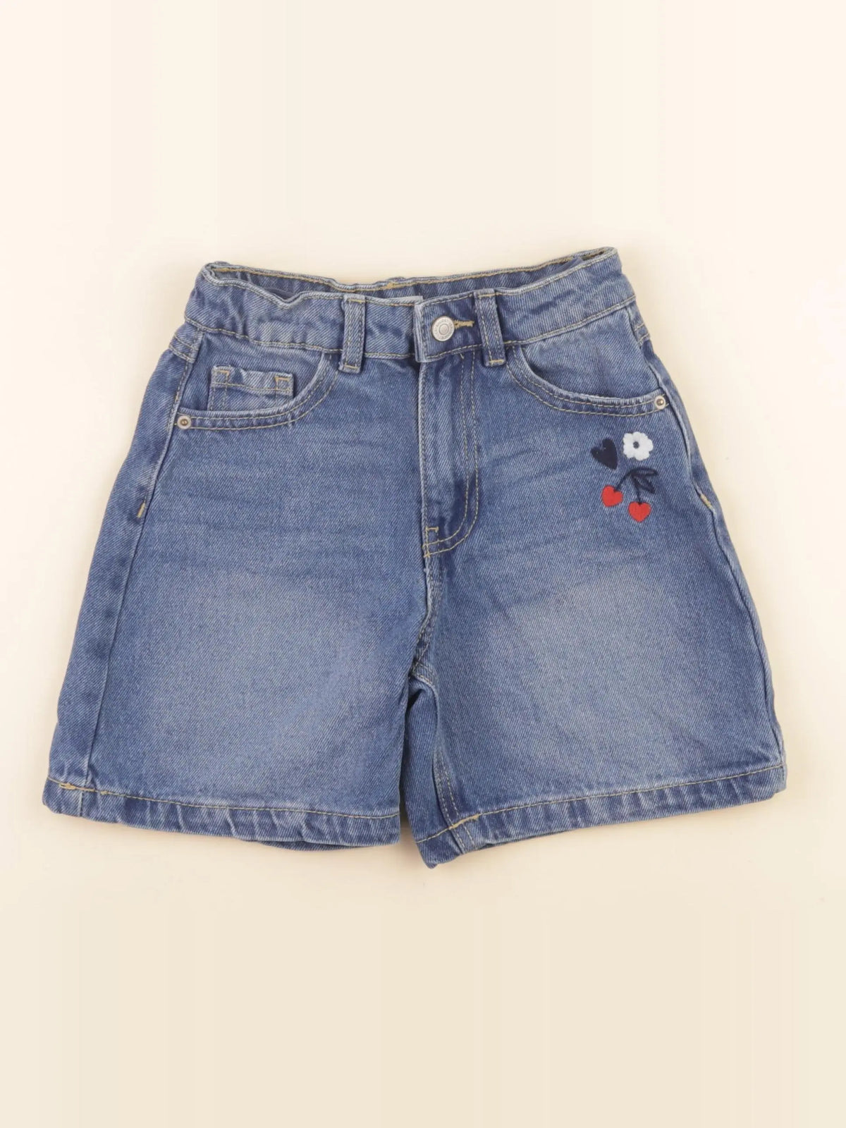Vertbaudet - short bleu - 5 ans