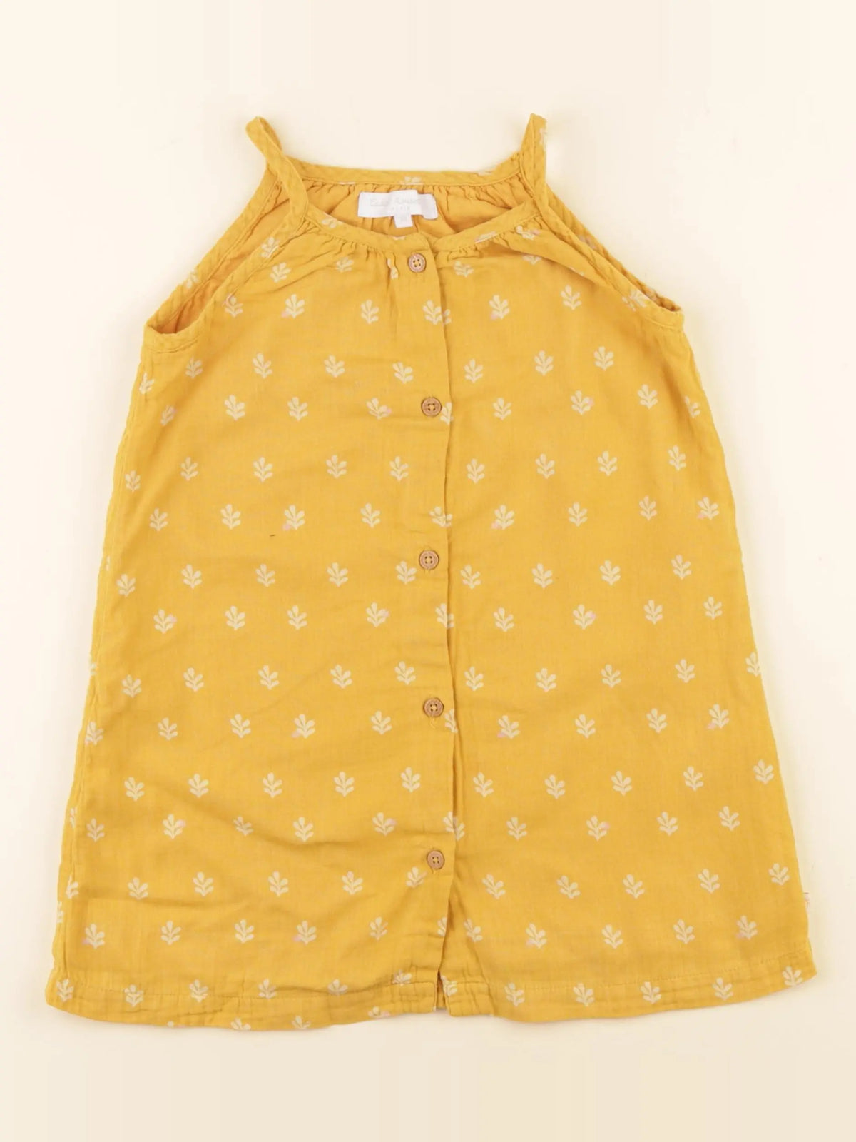 Cadet Rousselle - robe jaune - 3 ans