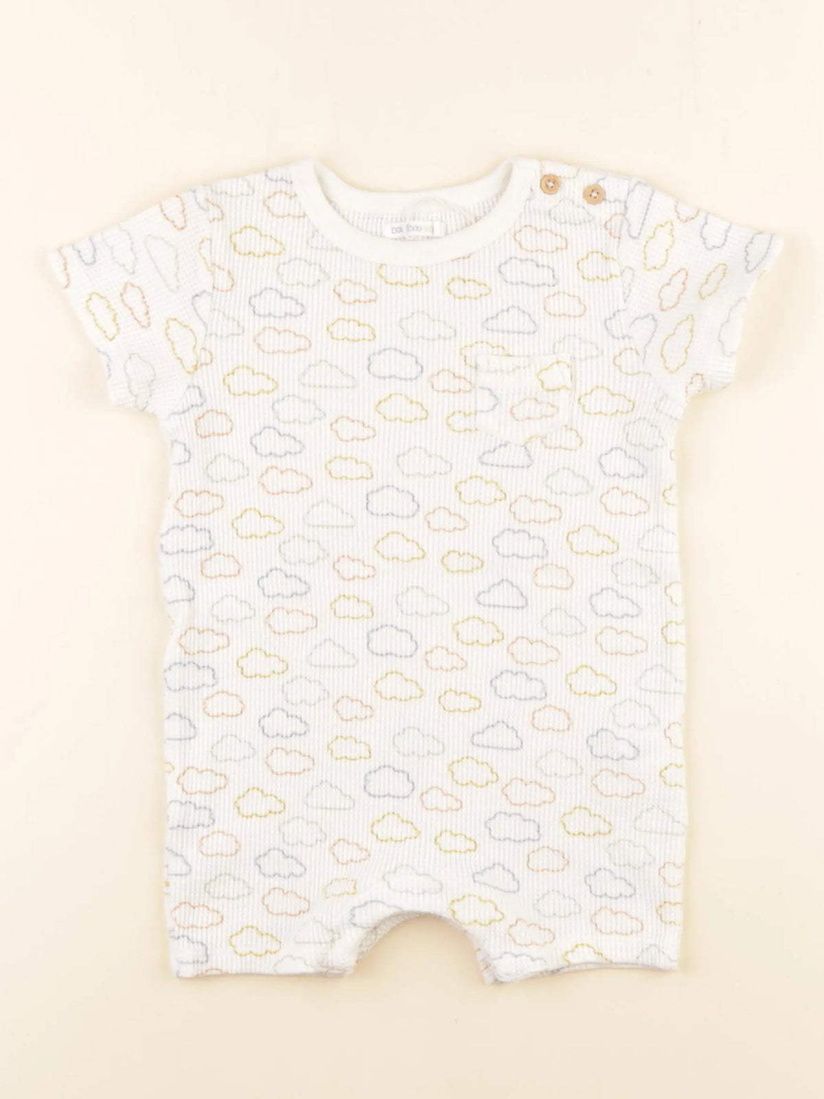 Boutchou - combinaison beige - 12 mois