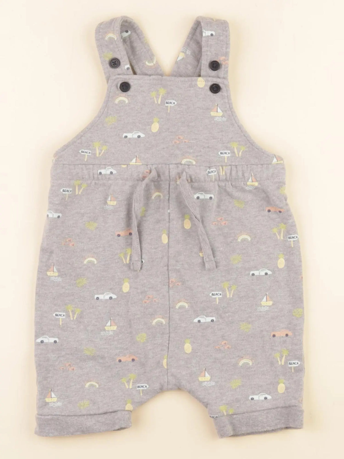 Boutchou - salopette gris - 9 mois