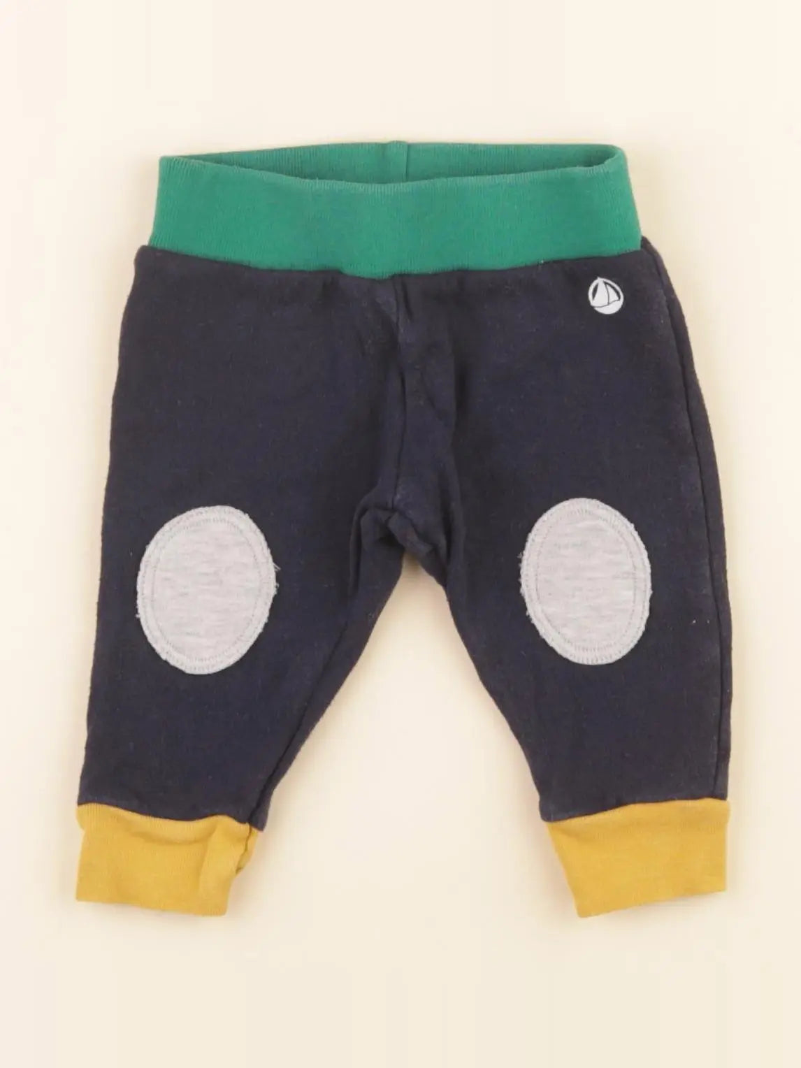 Petit Bateau - jogging bleu - 3 mois