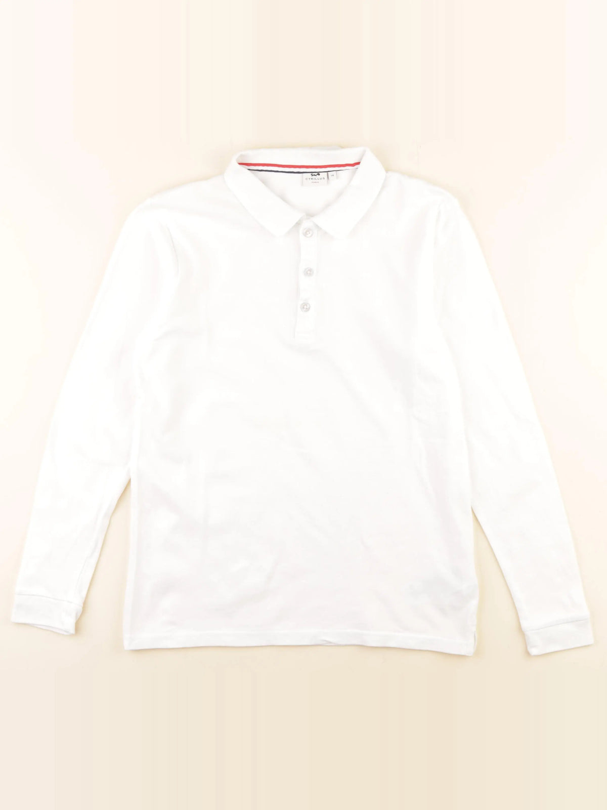 Cyrillus - polo blanc - 14 ans