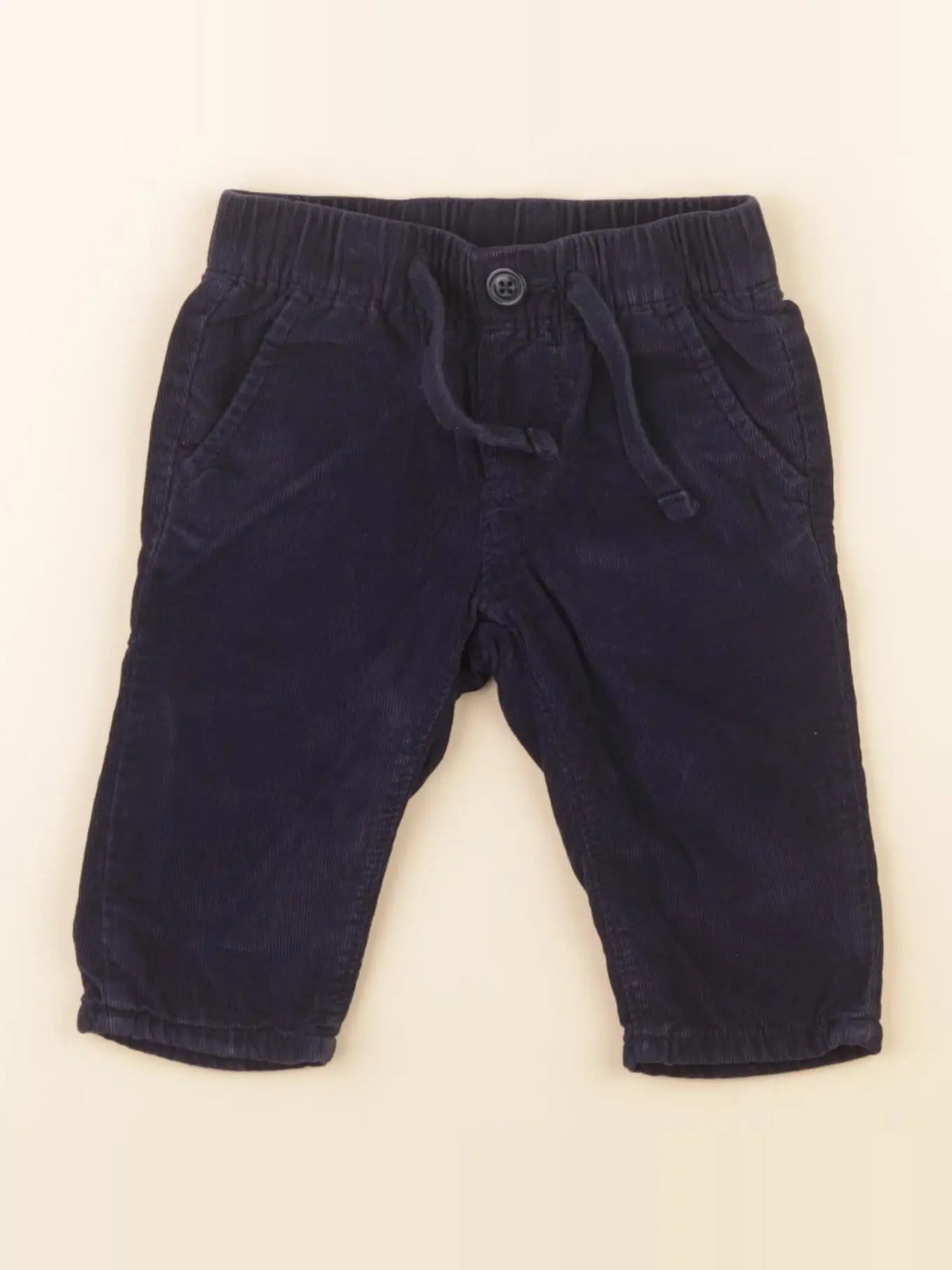 GAP - pantalon bleu - 3/6 mois