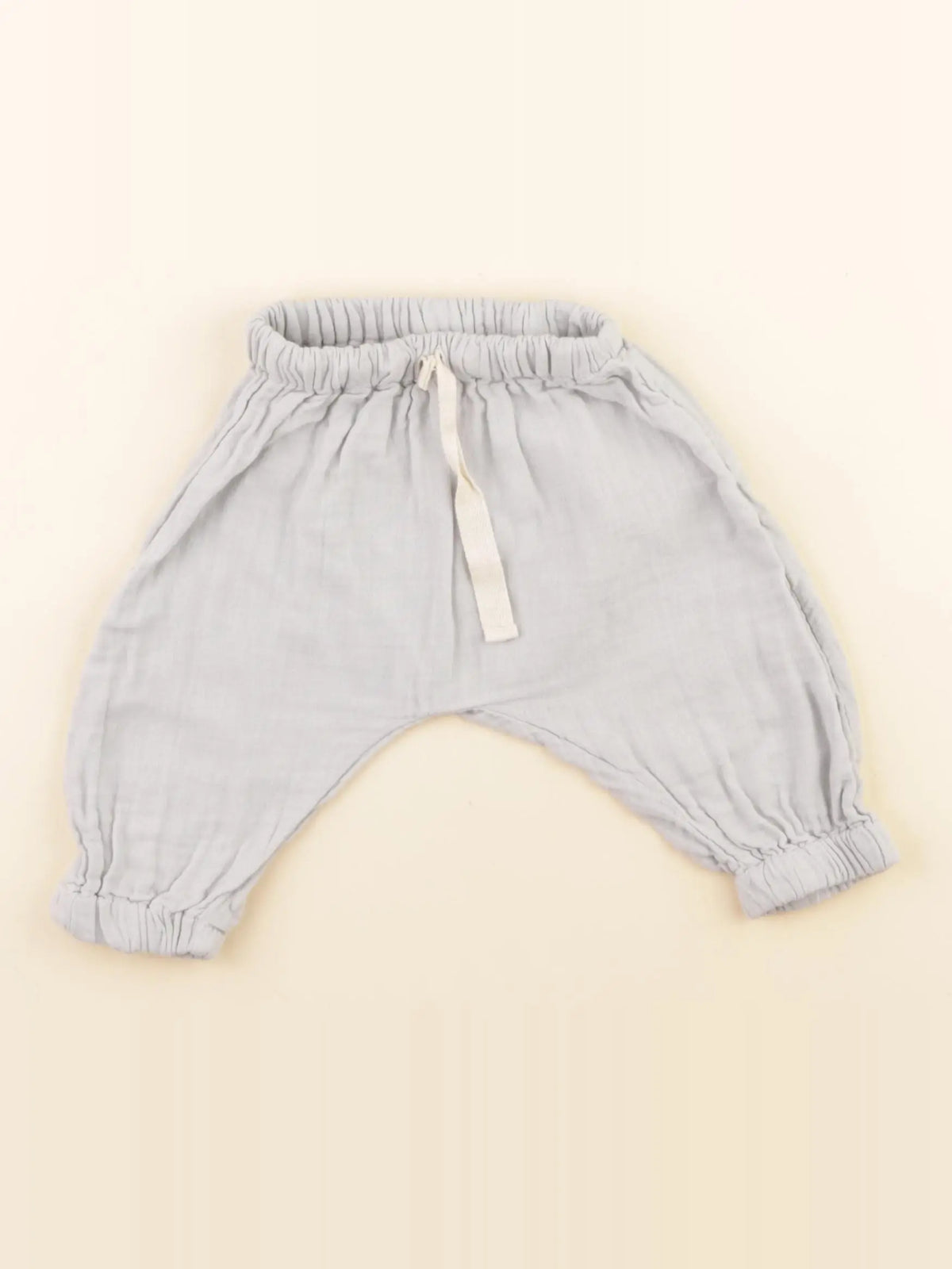 Poudre Organic - sarouel bleu - 3 mois