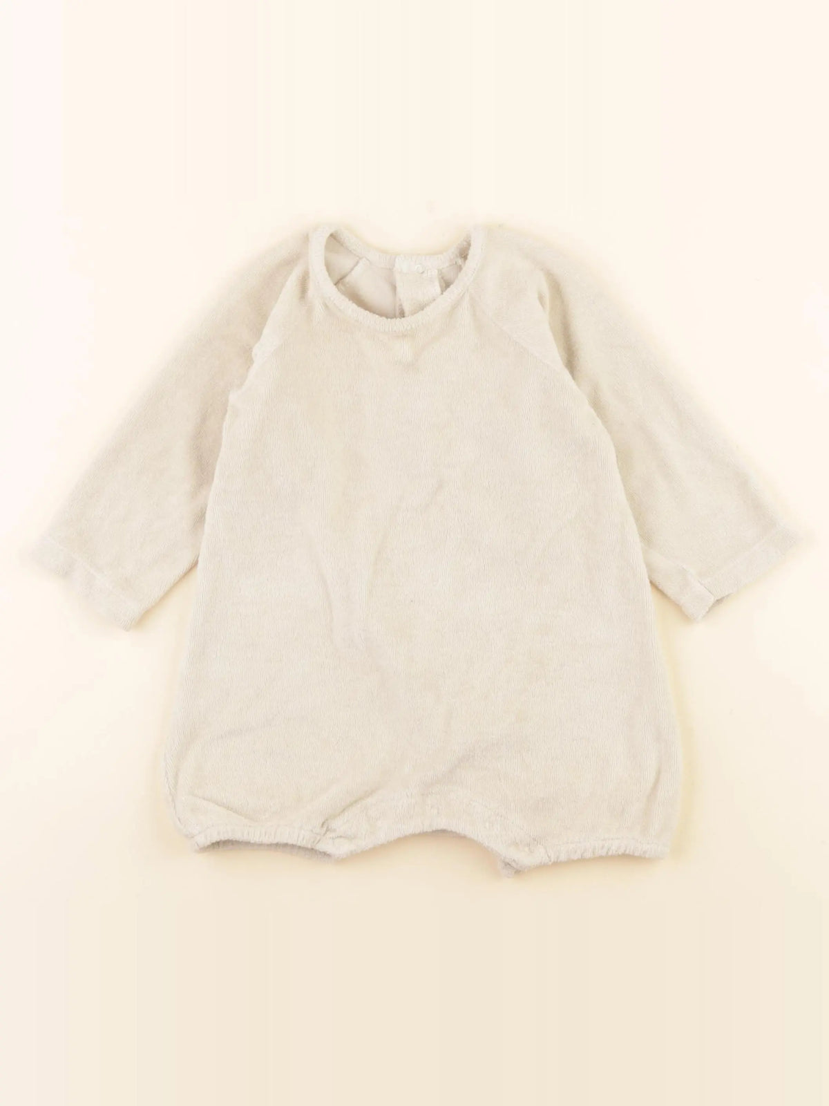 Poudre Organic - combinaison beige - 24 mois