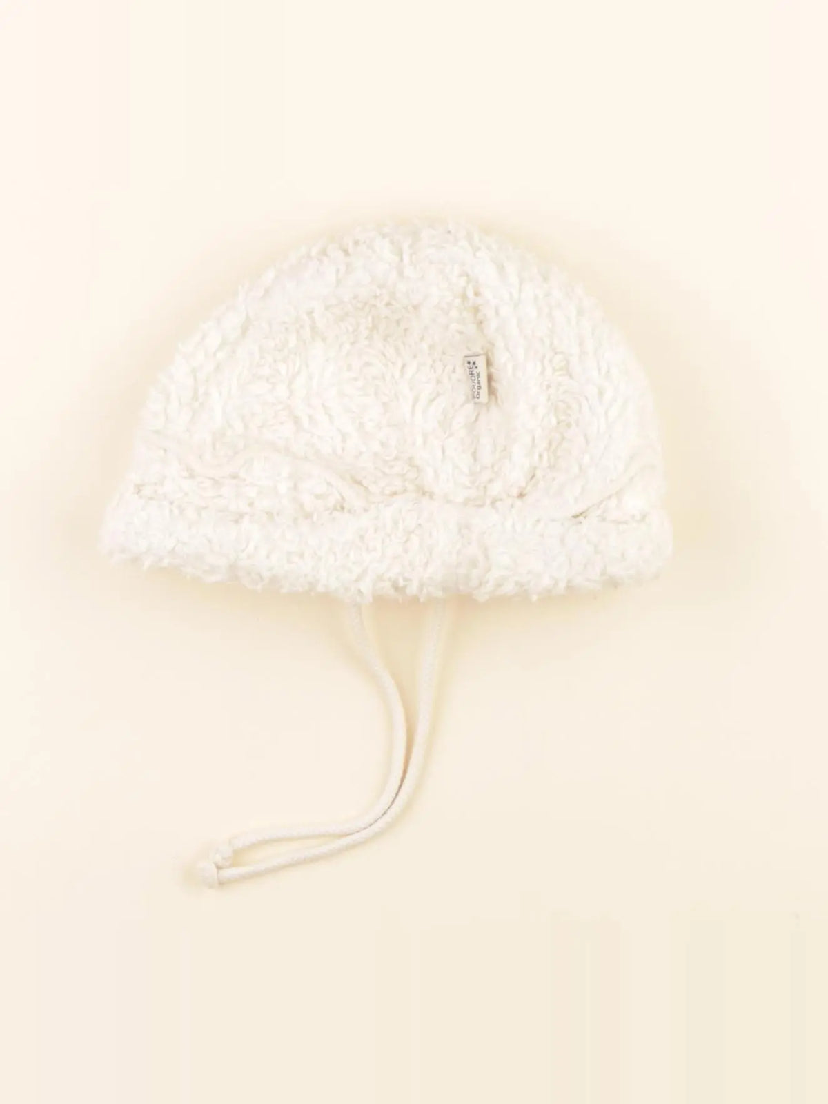 Poudre Organic - bonnet beige - 9/12 mois