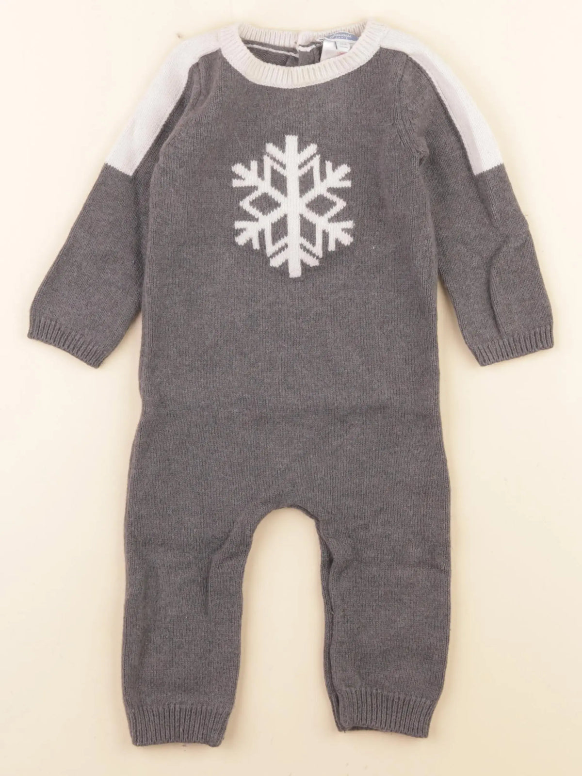 Jacadi - combinaison gris - 12 mois