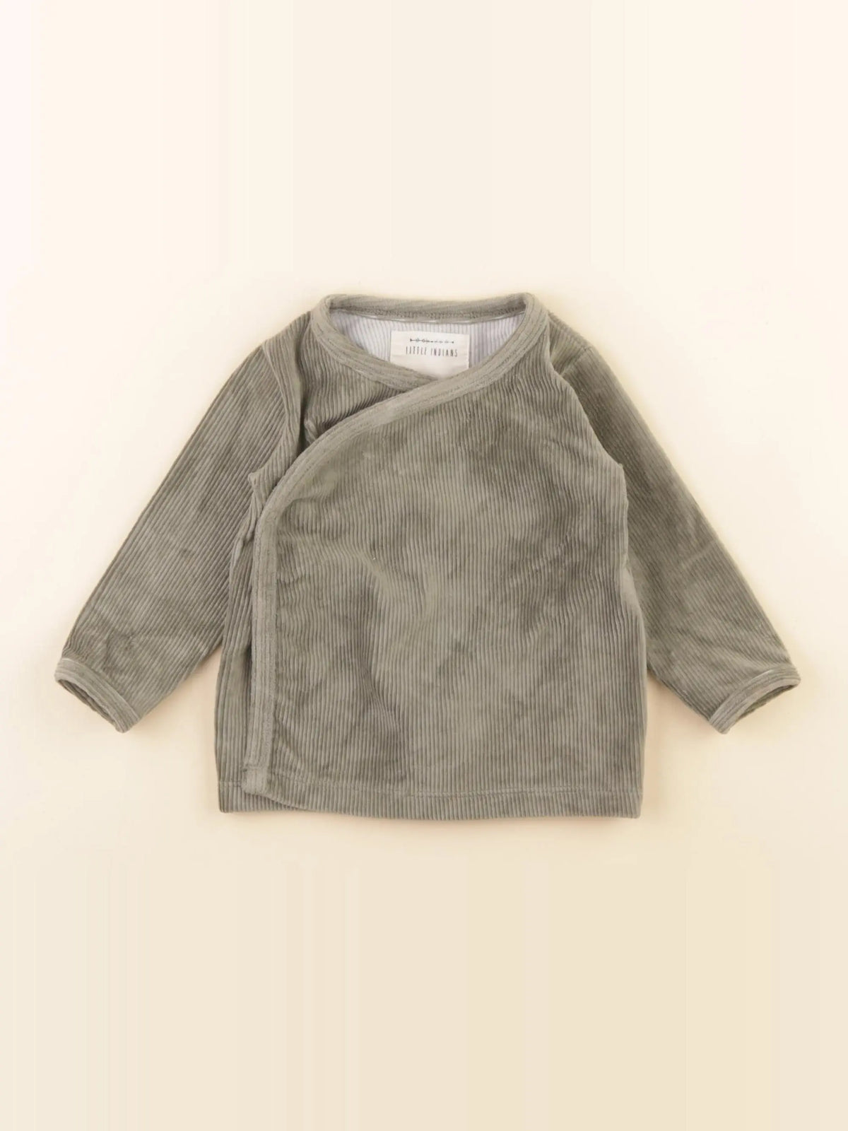 Little Indians - tee-shirt vert - 6/9 mois