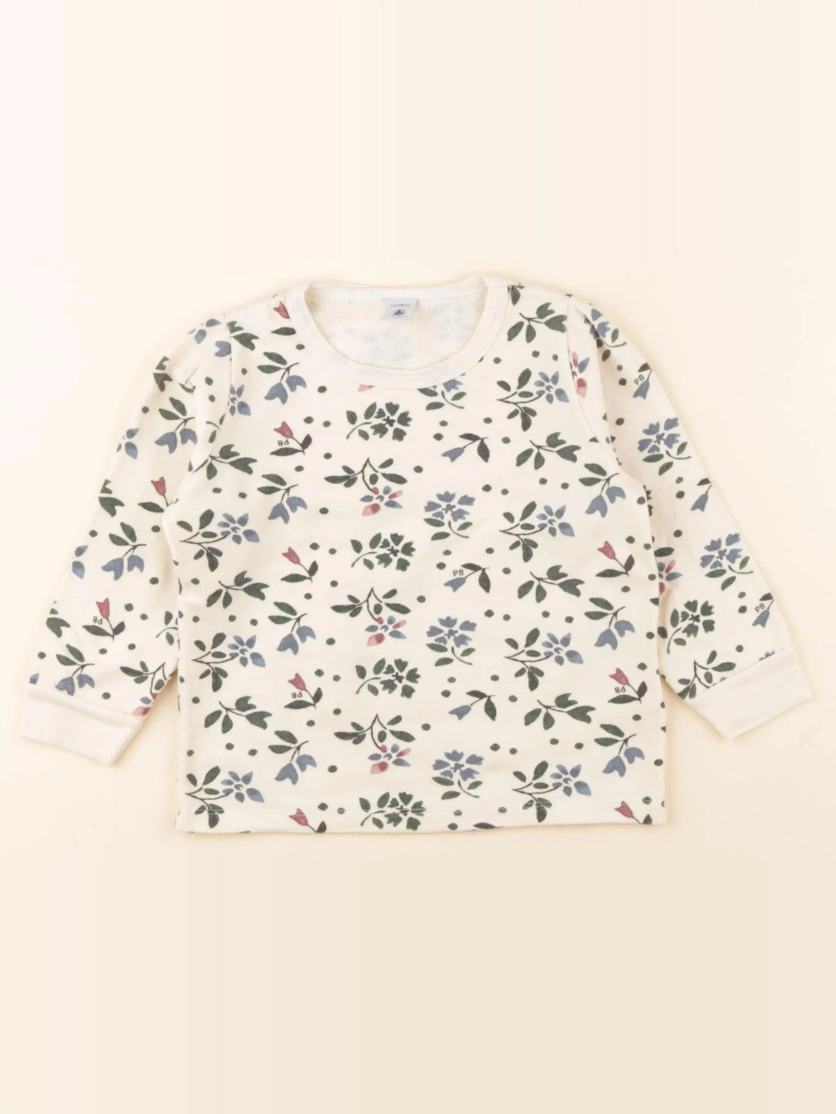 Petit Bateau - tee-shirt beige - 4 ans