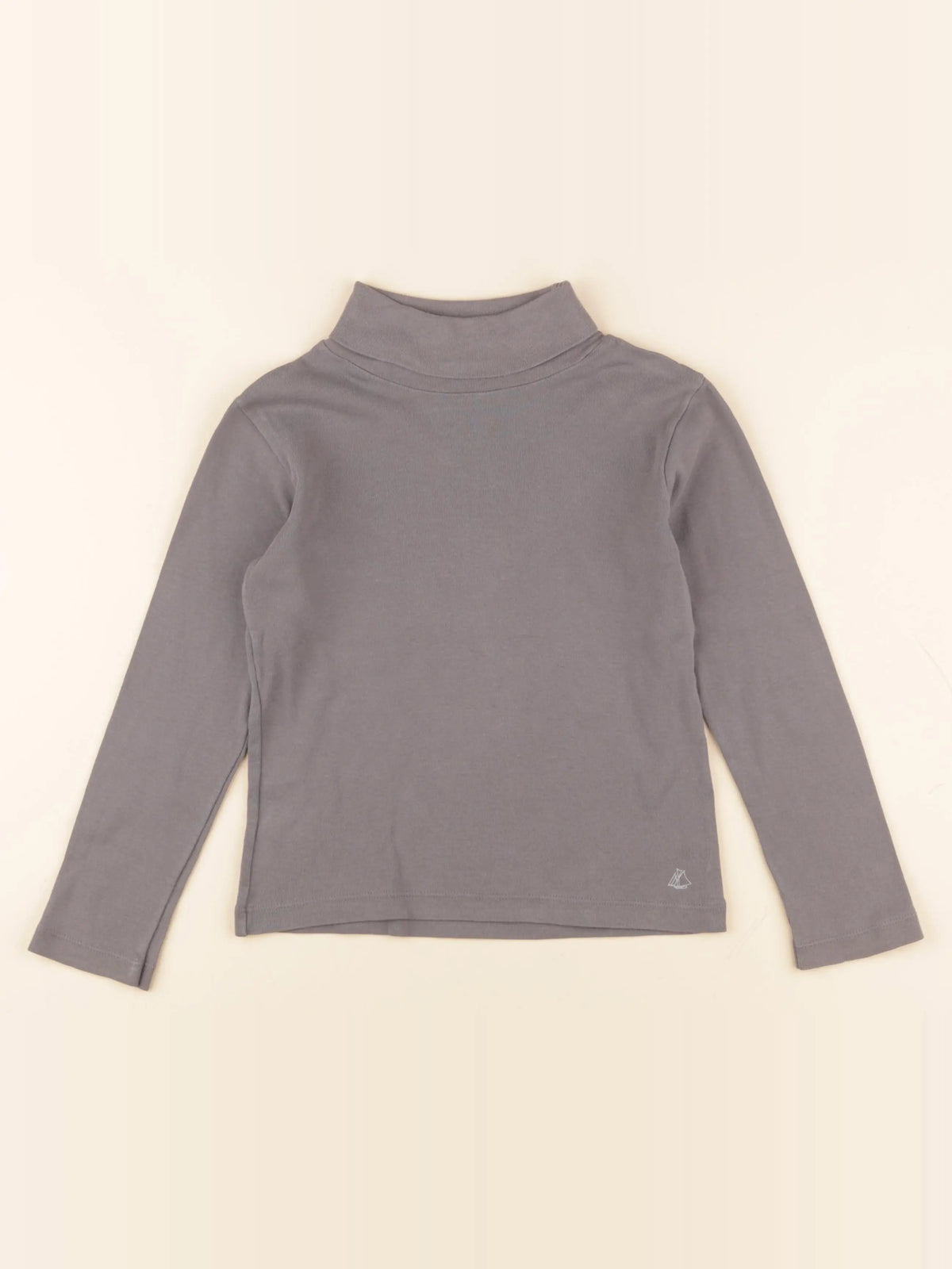 Petit Bateau - sous-pull gris - 6 ans