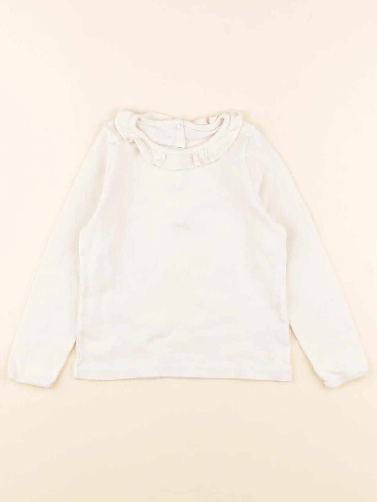 Petit Bateau - tee-shirt beige - 36 mois