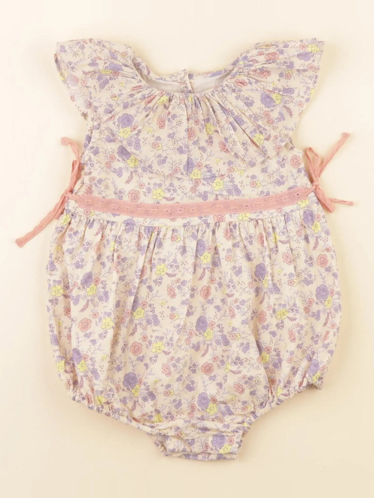 Louis Louise - combinaison multicolore, beige - 12 mois