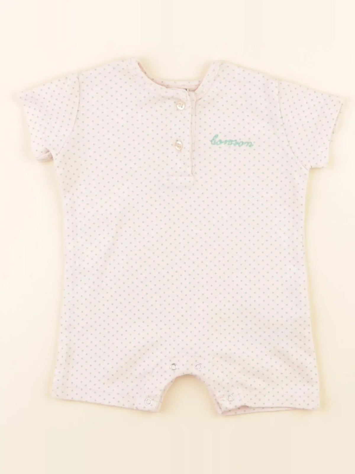 Bonton - combinaison rose - 6 mois
