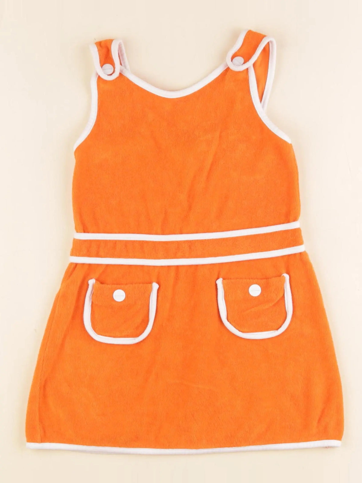 Jacadi - robe orange - 3 ans