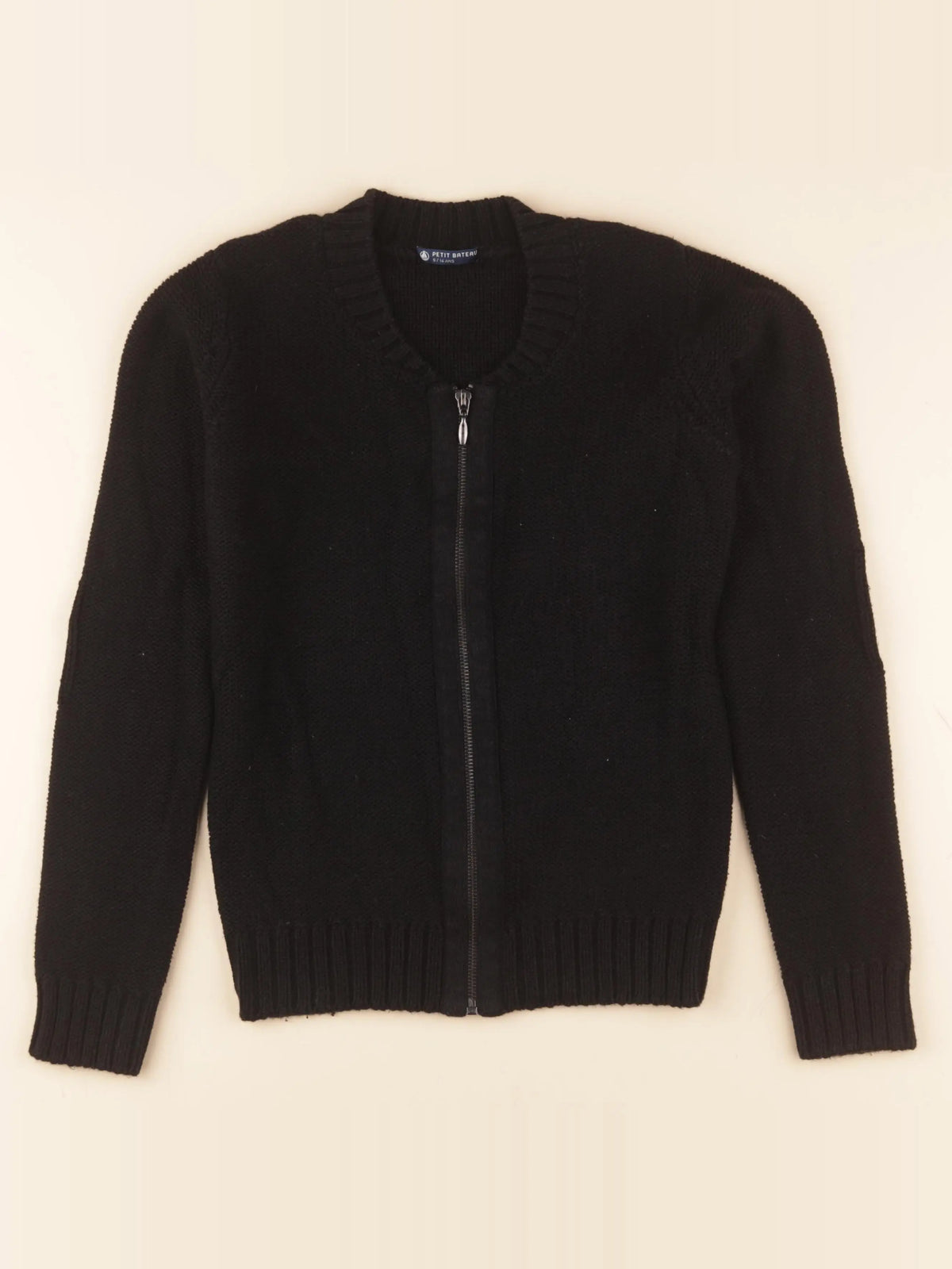 Petit Bateau - gilet noir - 14 ans