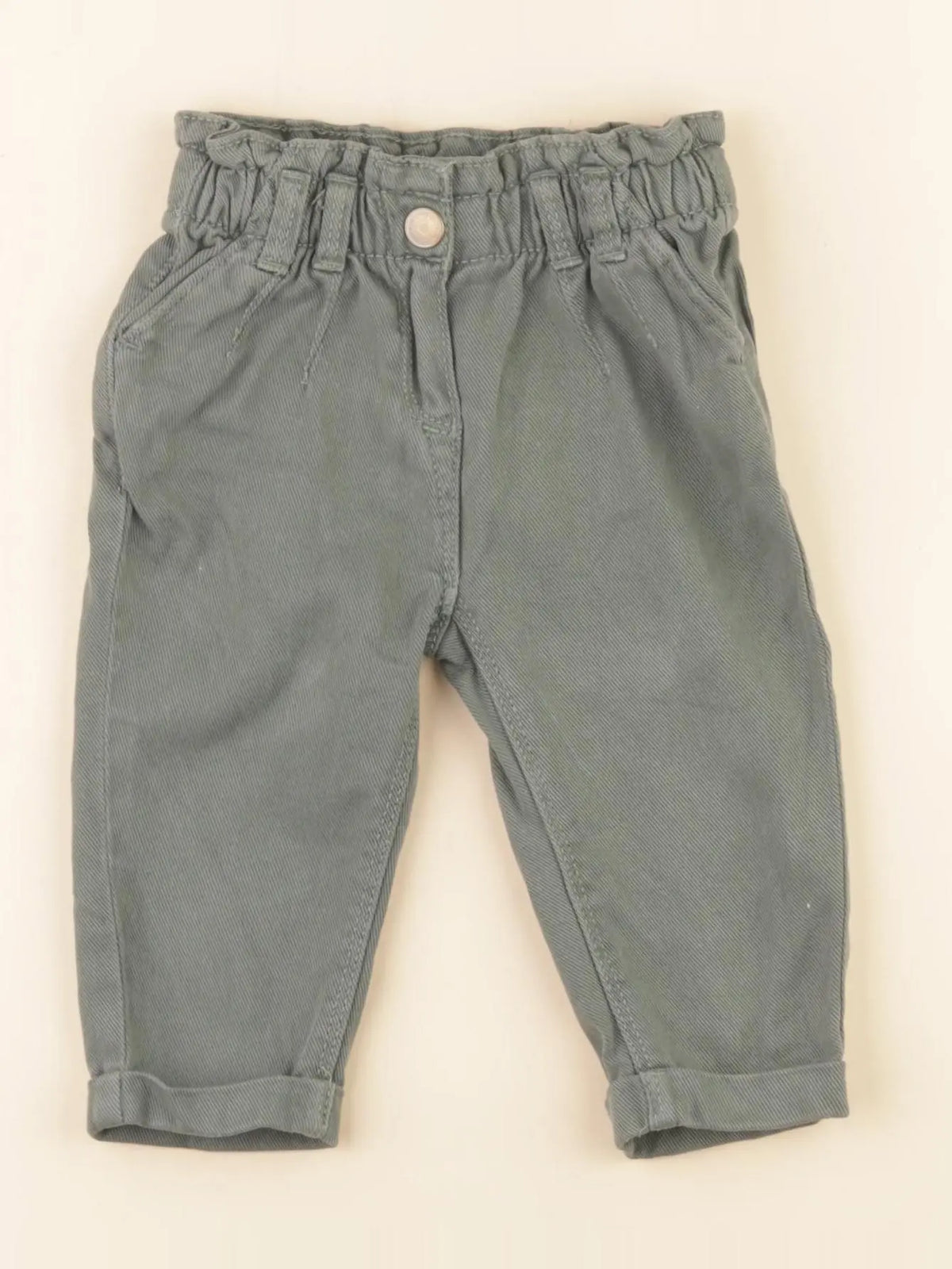 Tape à l'oeil - pantalon vert - 9 mois