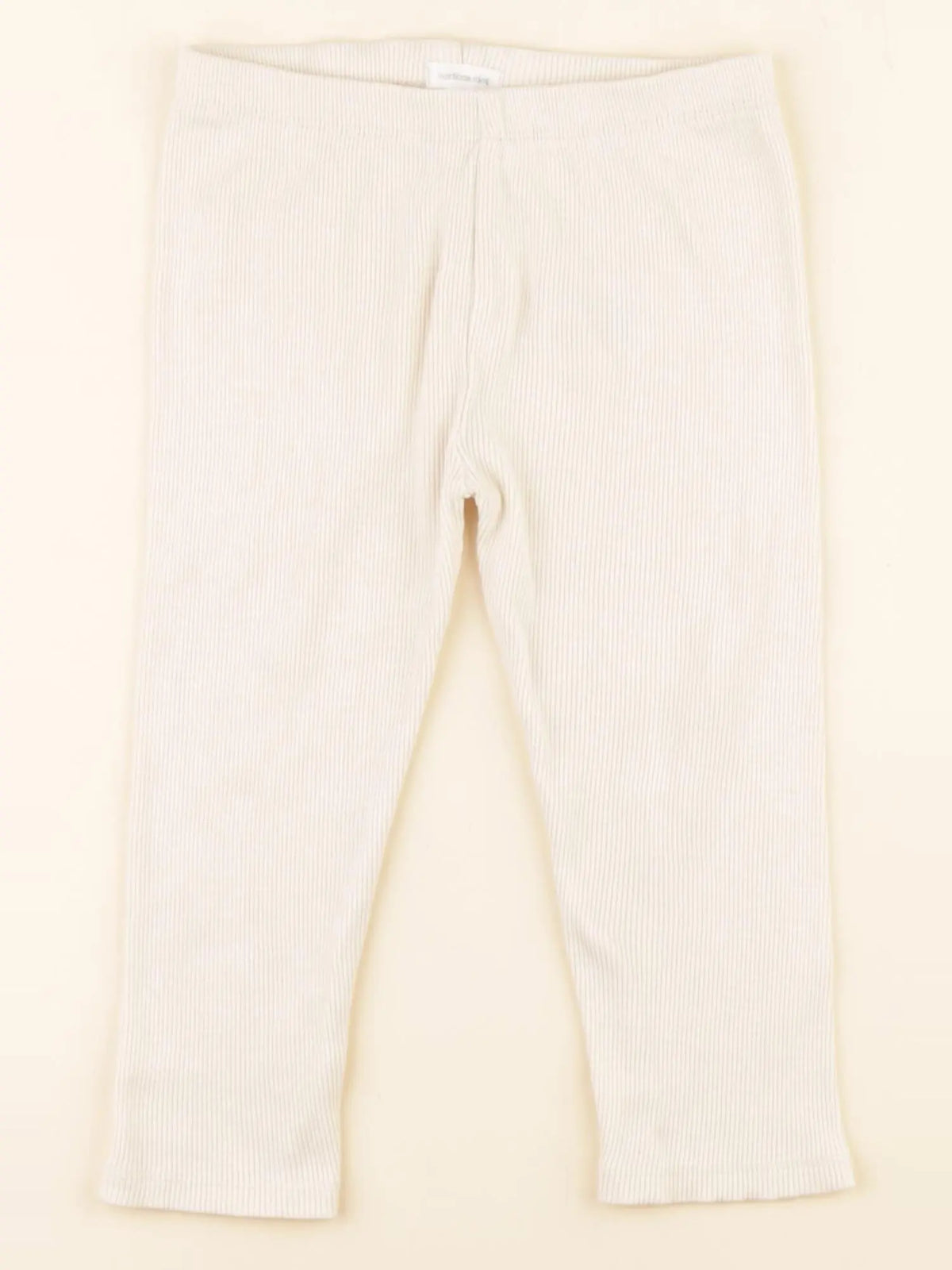 Vertbaudet - legging beige - 36 mois