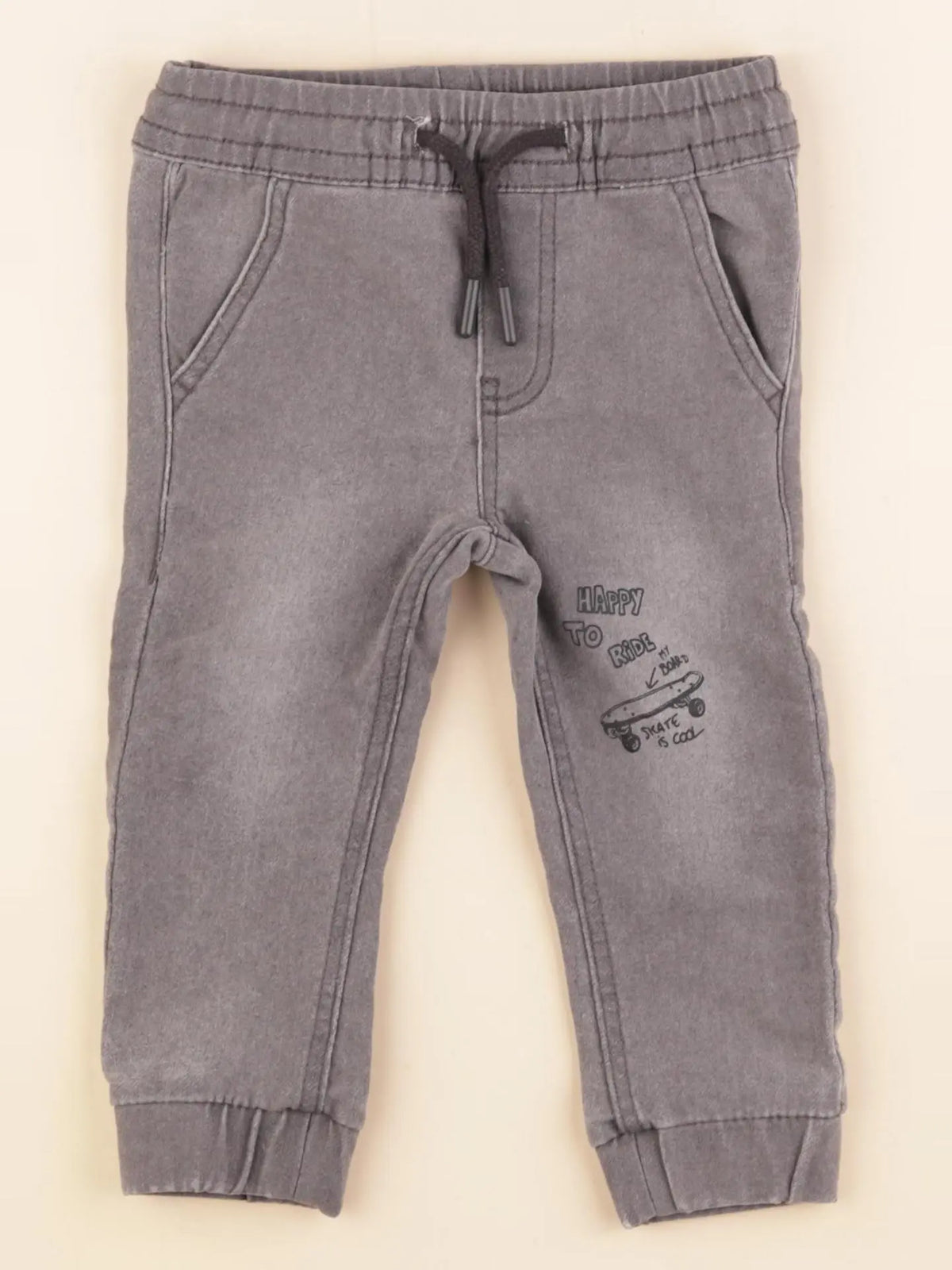 Vertbaudet - pantalon gris - 2 ans