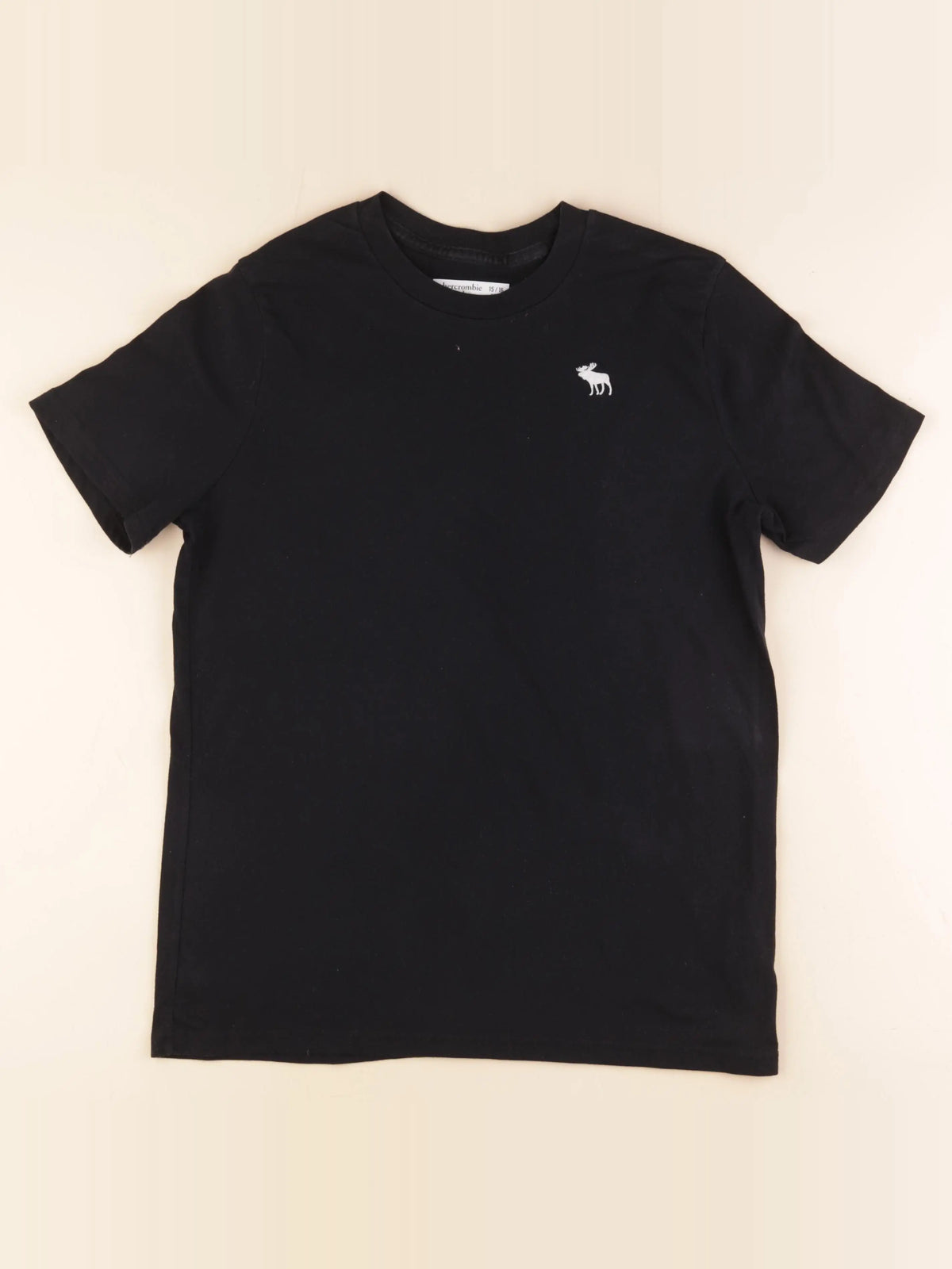Abercrombie - tee-shirt bleu, noir - 14/16 ans