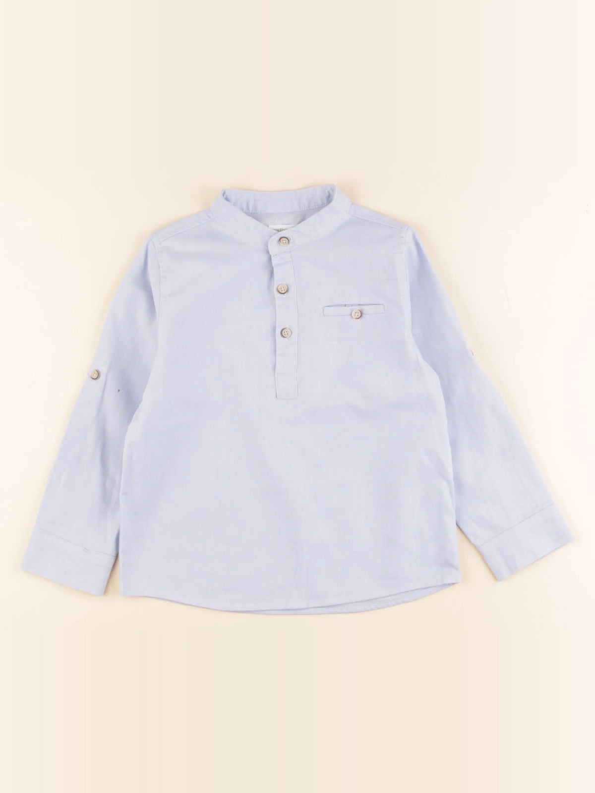 Vertbaudet - chemise bleu - 5 ans