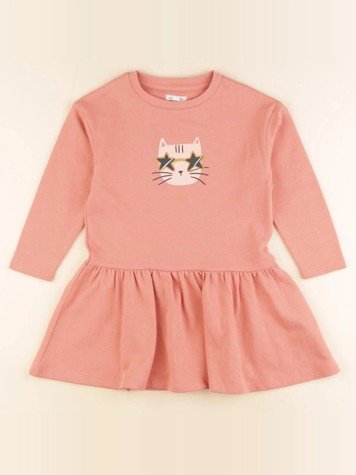 Vertbaudet - robe rose - 5 ans