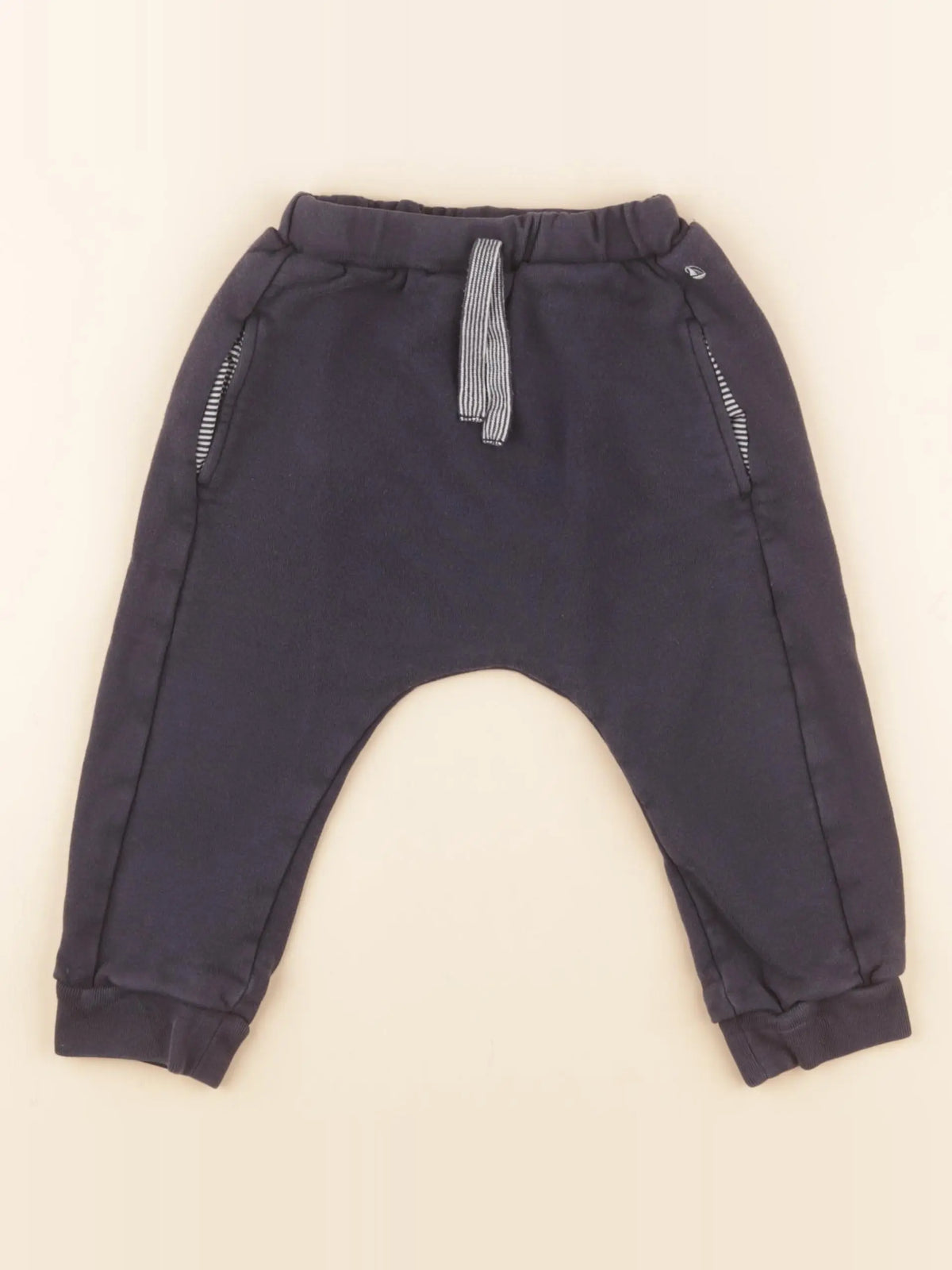 Petit Bateau - jogging bleu - 24 mois