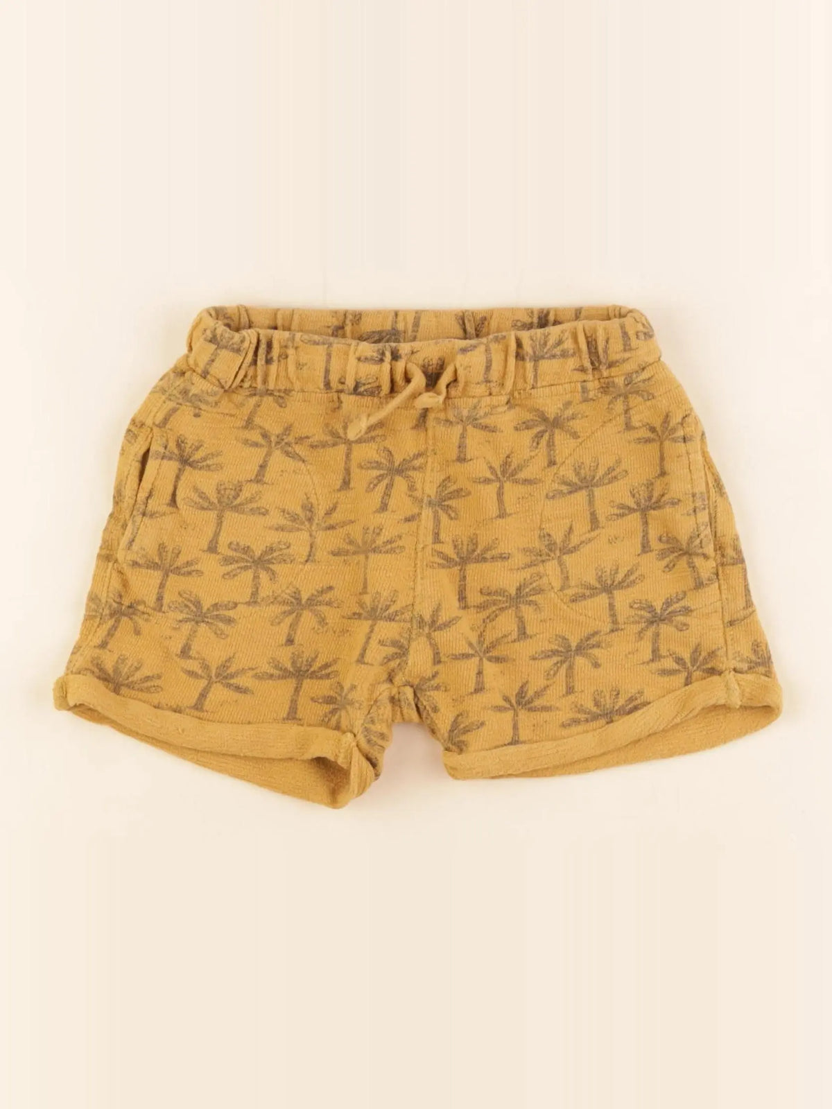 Zara - short jaune - 4/5 ans
