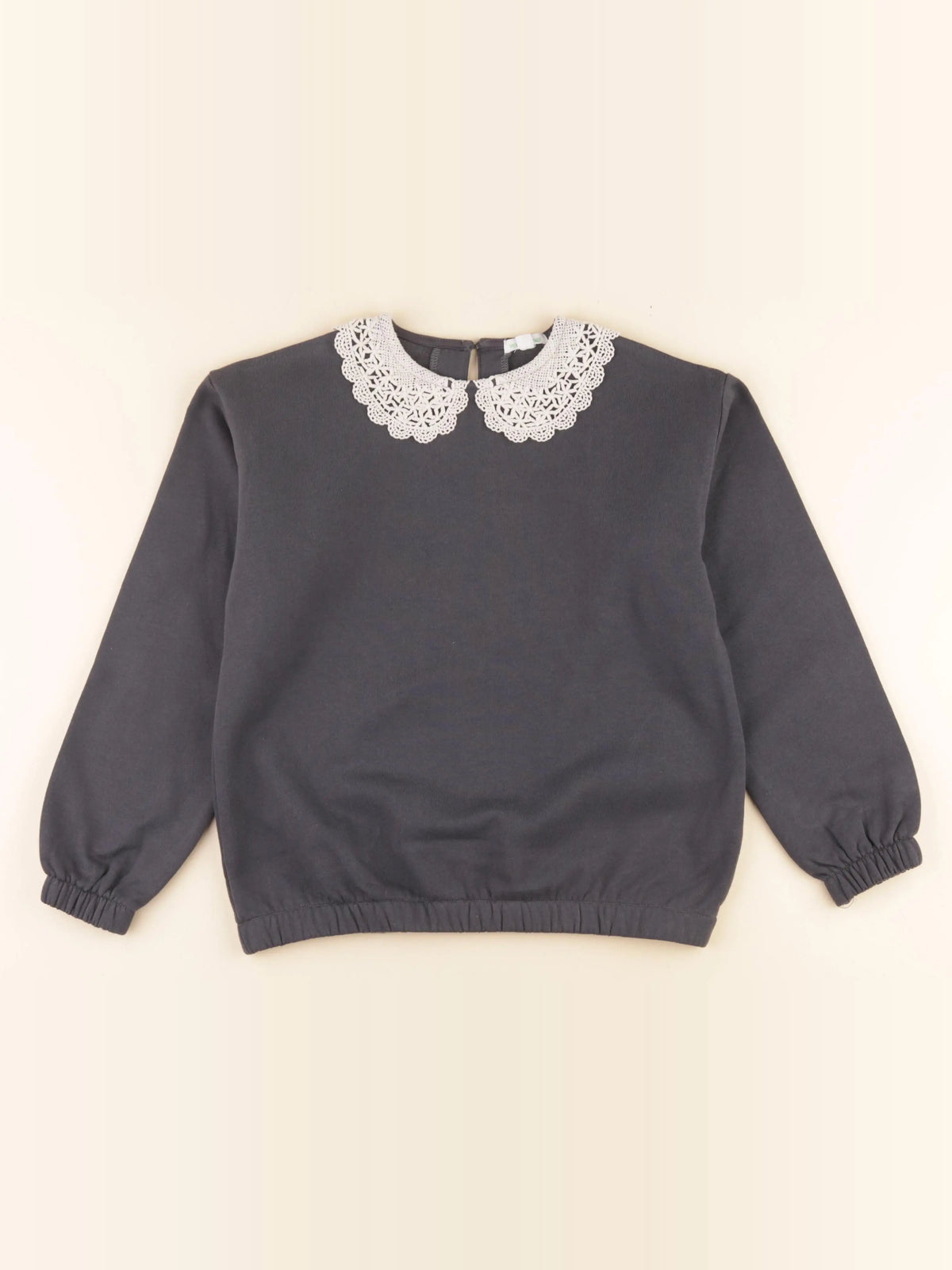 Vertbaudet - sweat gris - 12 ans