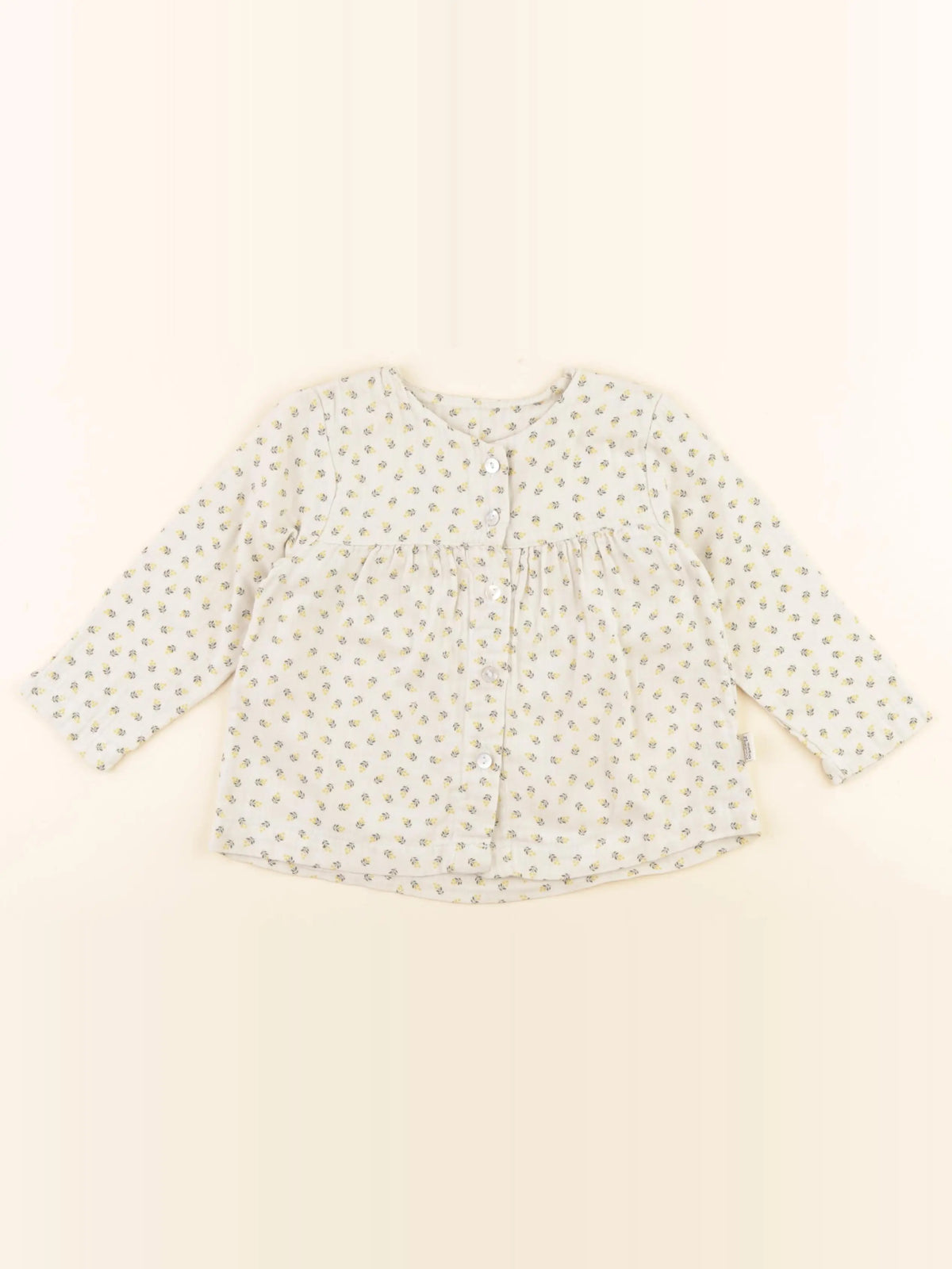Poudre Organic - chemise multicolore - 9 mois